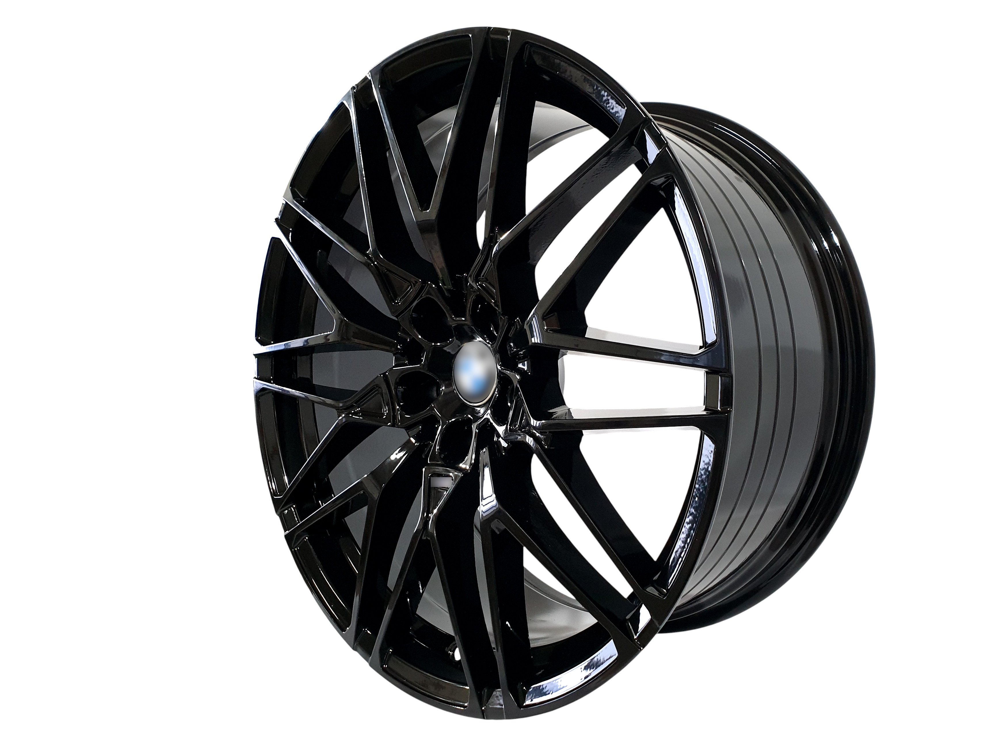R21 Gloss Black (різноширокі) на BMW X5 G05 2018-2022 року 2