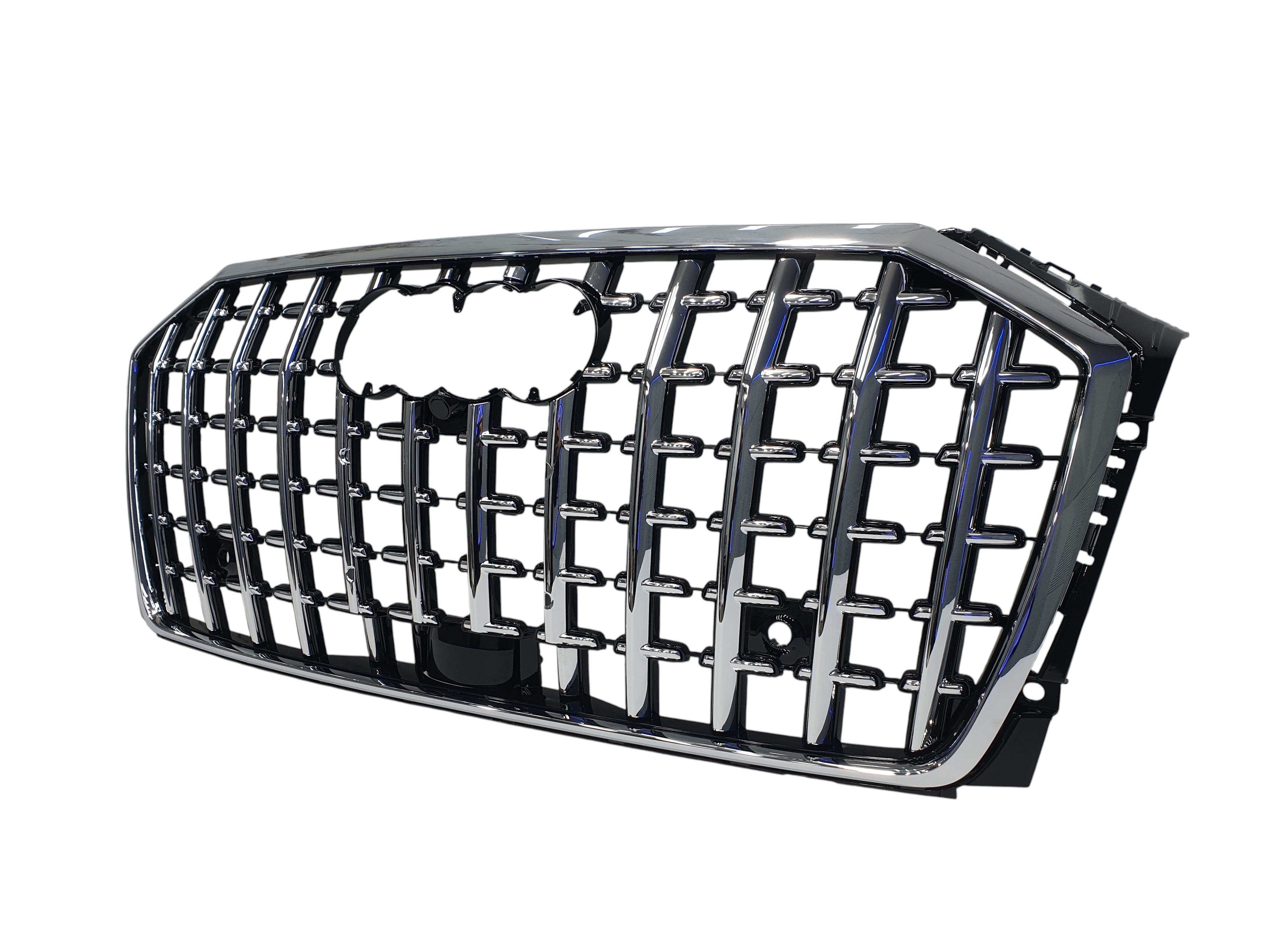 Решітка радіатора Chrome Black (стиль Horch) на Audi A8 D5 2021-2026 року 2