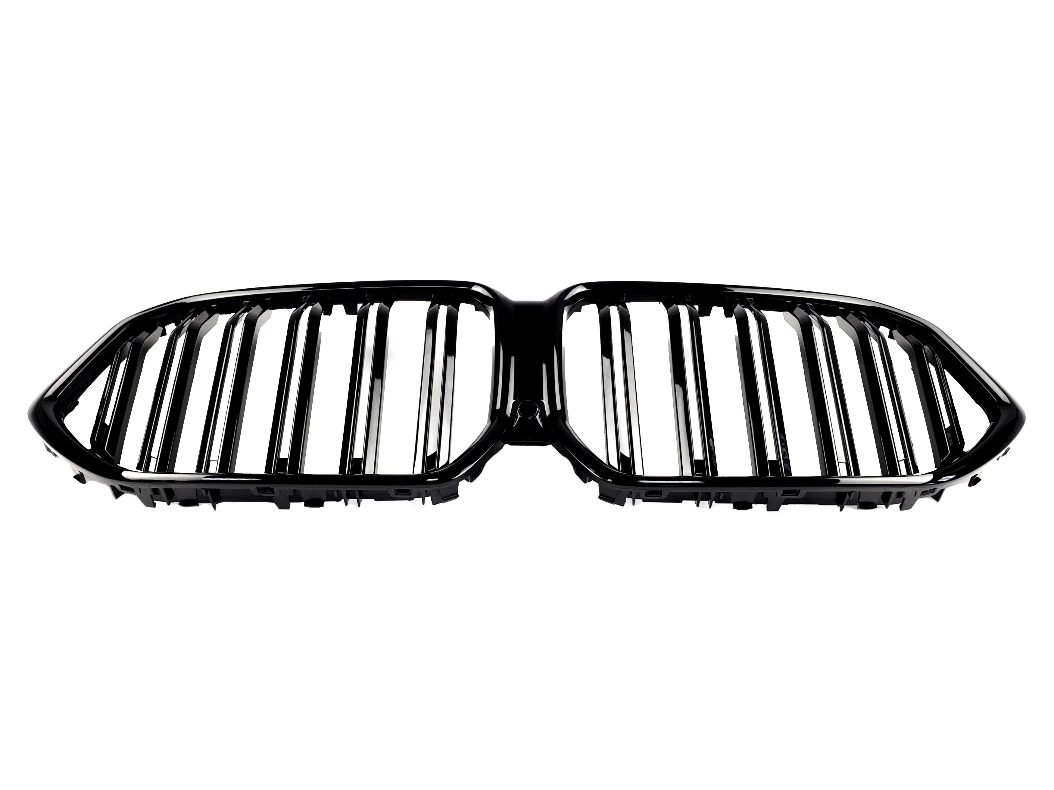 Ніздрі Чорний глянець (Подвійні M-Look) на BMW X6 G06 2019-2022 року 2