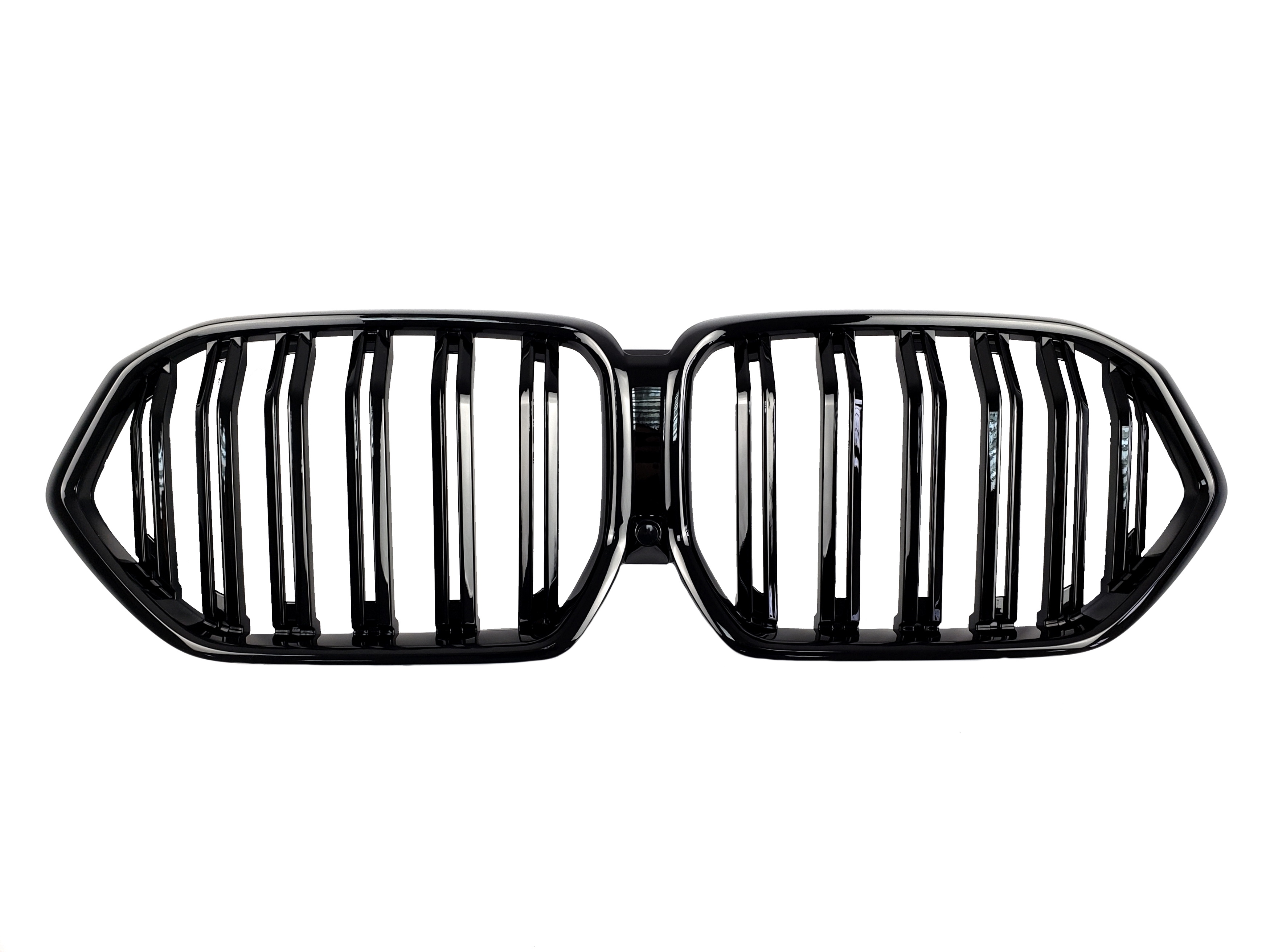 Ніздрі Чорний глянець (Подвійні M-Look) на BMW X6 G06 2019-2022 року