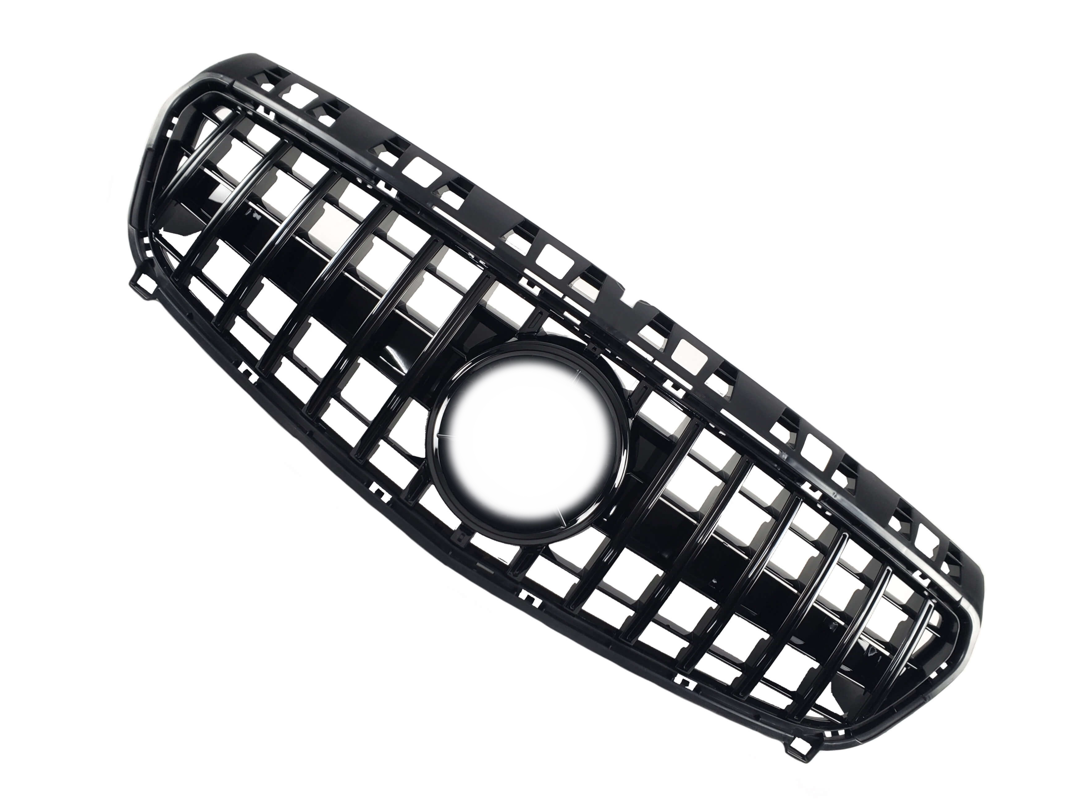 Решітка радіатора Full Black GT на Mercedes-Benz A-Class W176 2012-2015 року 3
