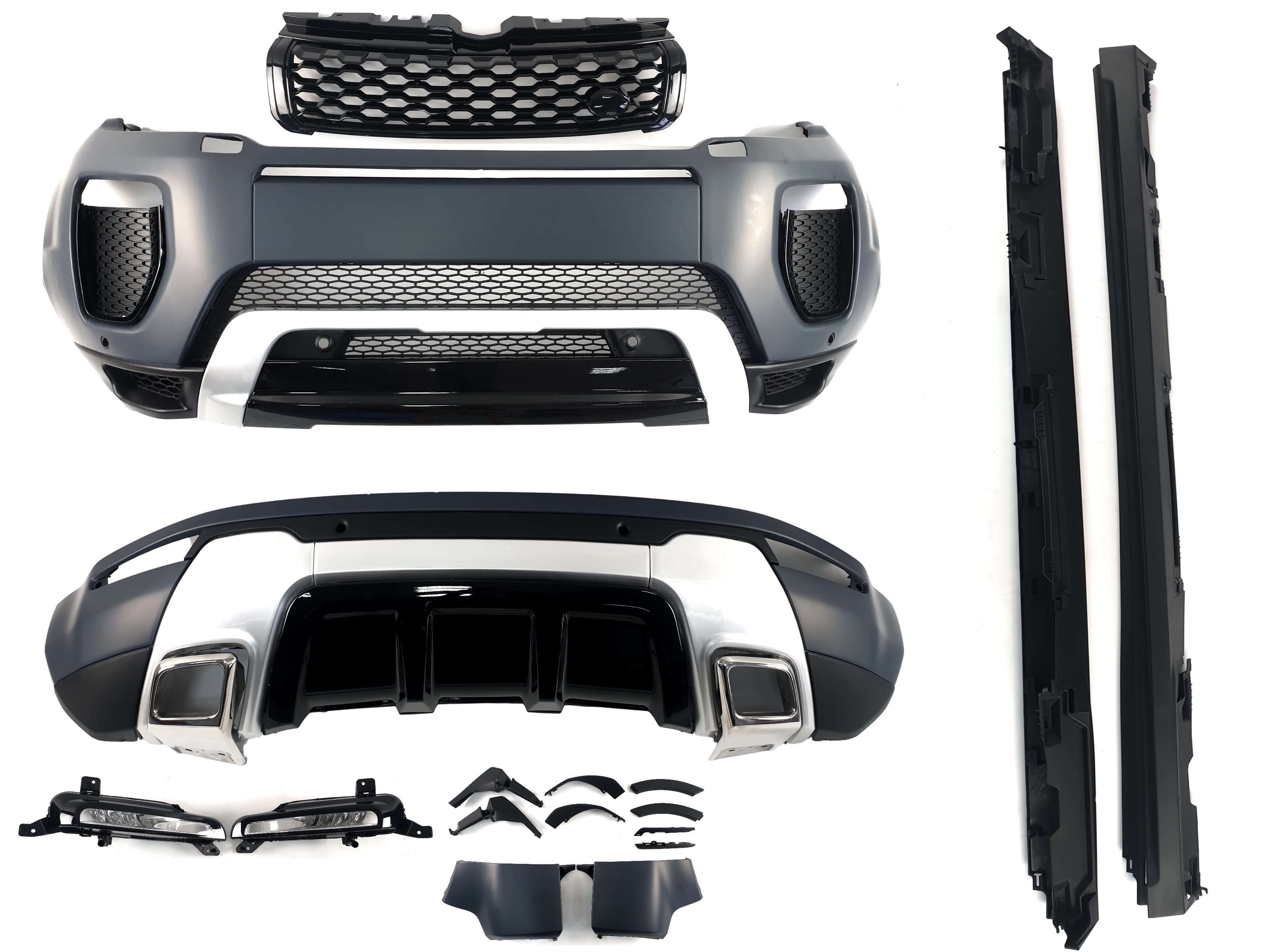 Комплект обвісів (стиль Dynamic) на Land Rover Range Rover Evoque L538 2011-2015 року