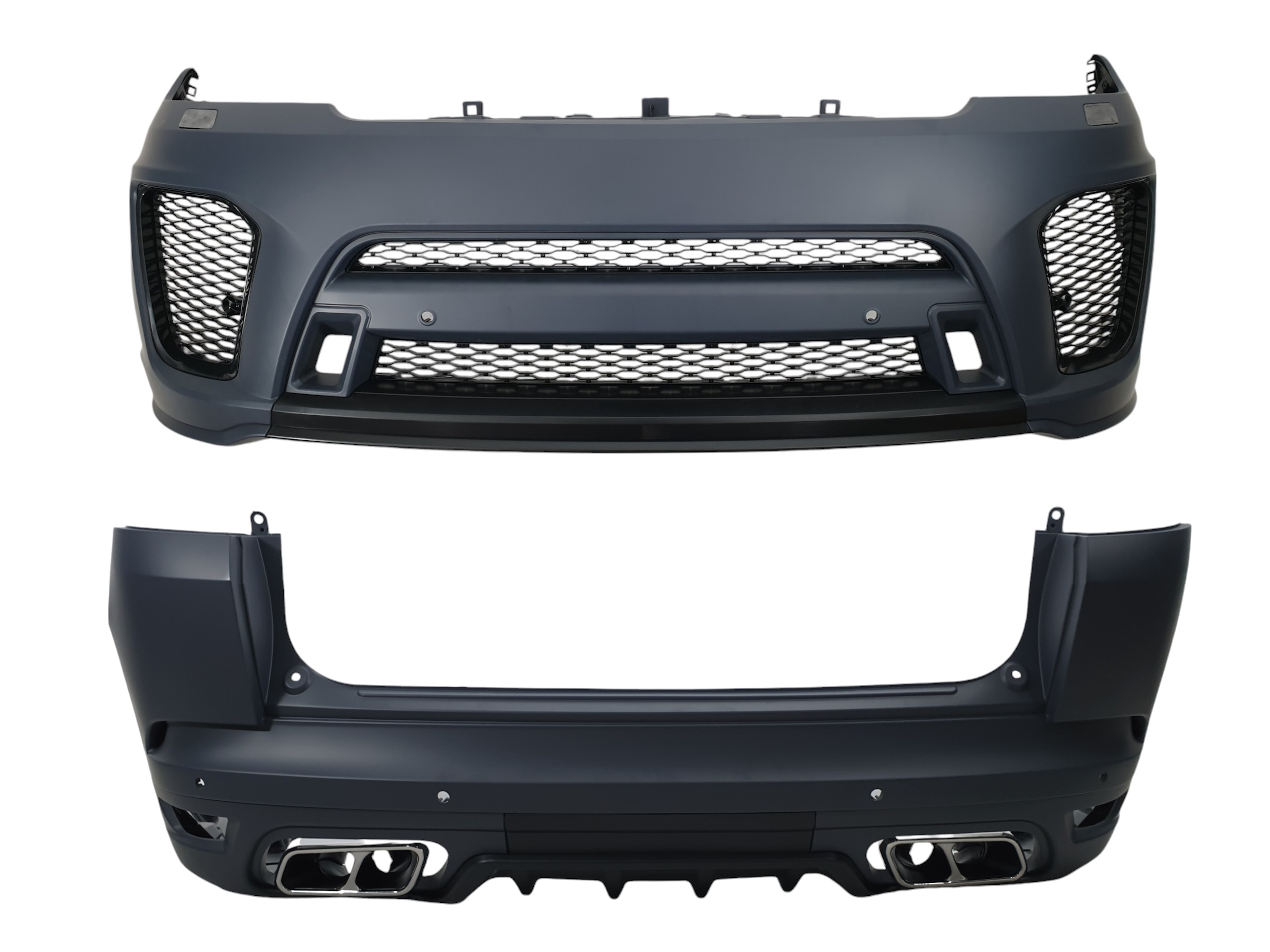 Комплект обвісів (стиль SVR) V2 на Land Rover Range Rover Sport L494 2017-2022 року