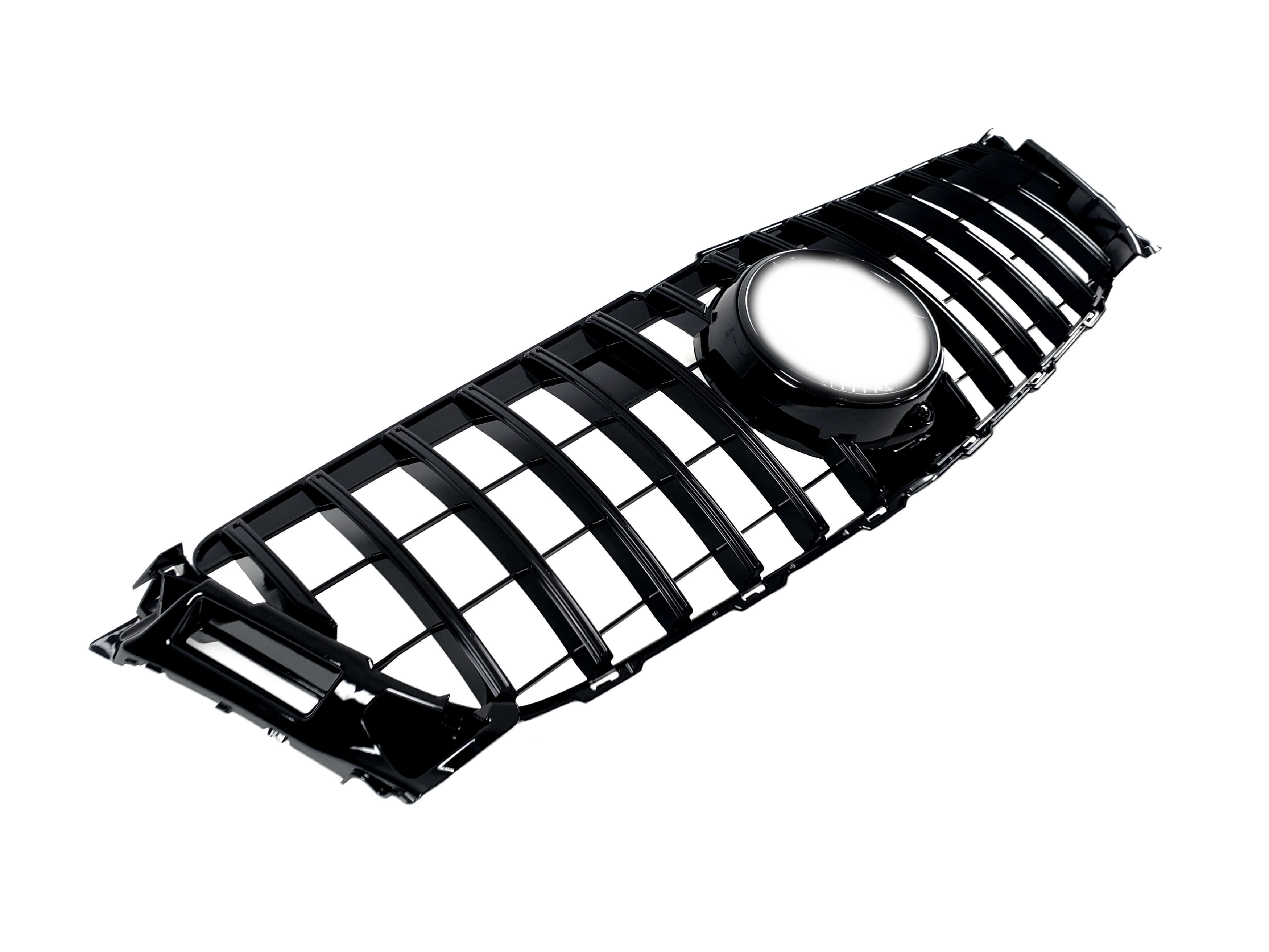 Решітка радіатора Full Black Normal GT на Mercedes-Benz GL-Class X166 2012-2015 року 3