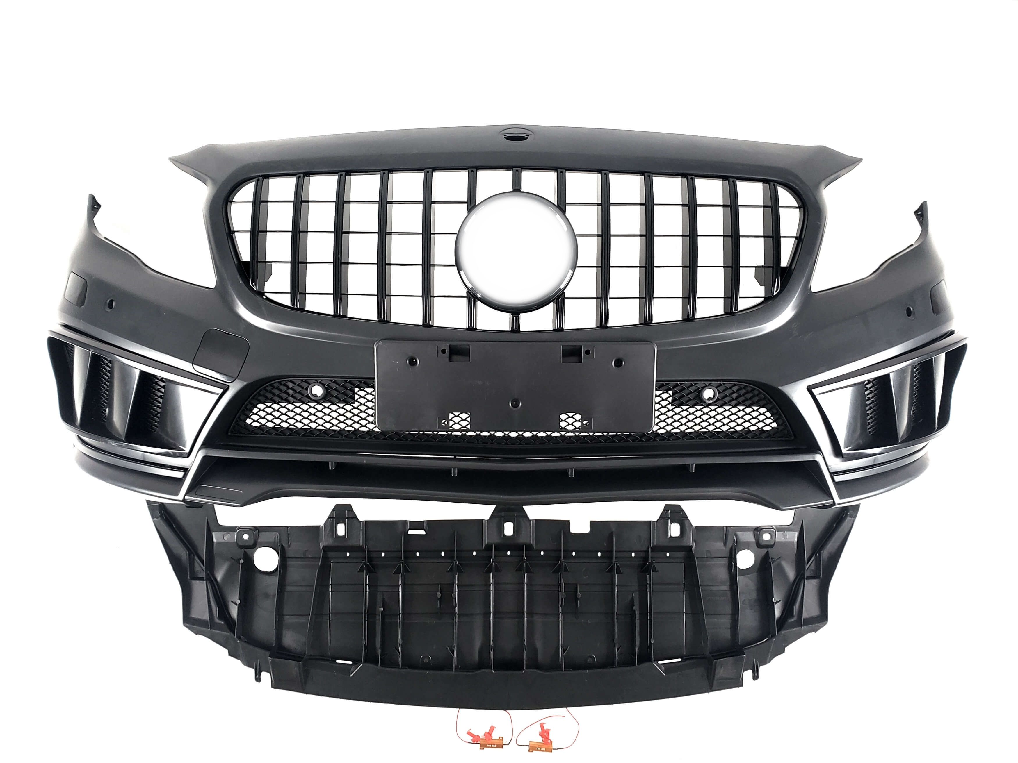 Комплект обвісів (стиль GLA45 AMG Brabus) на Mercedes-Benz GLA-Class X156 2013-2017 року 2