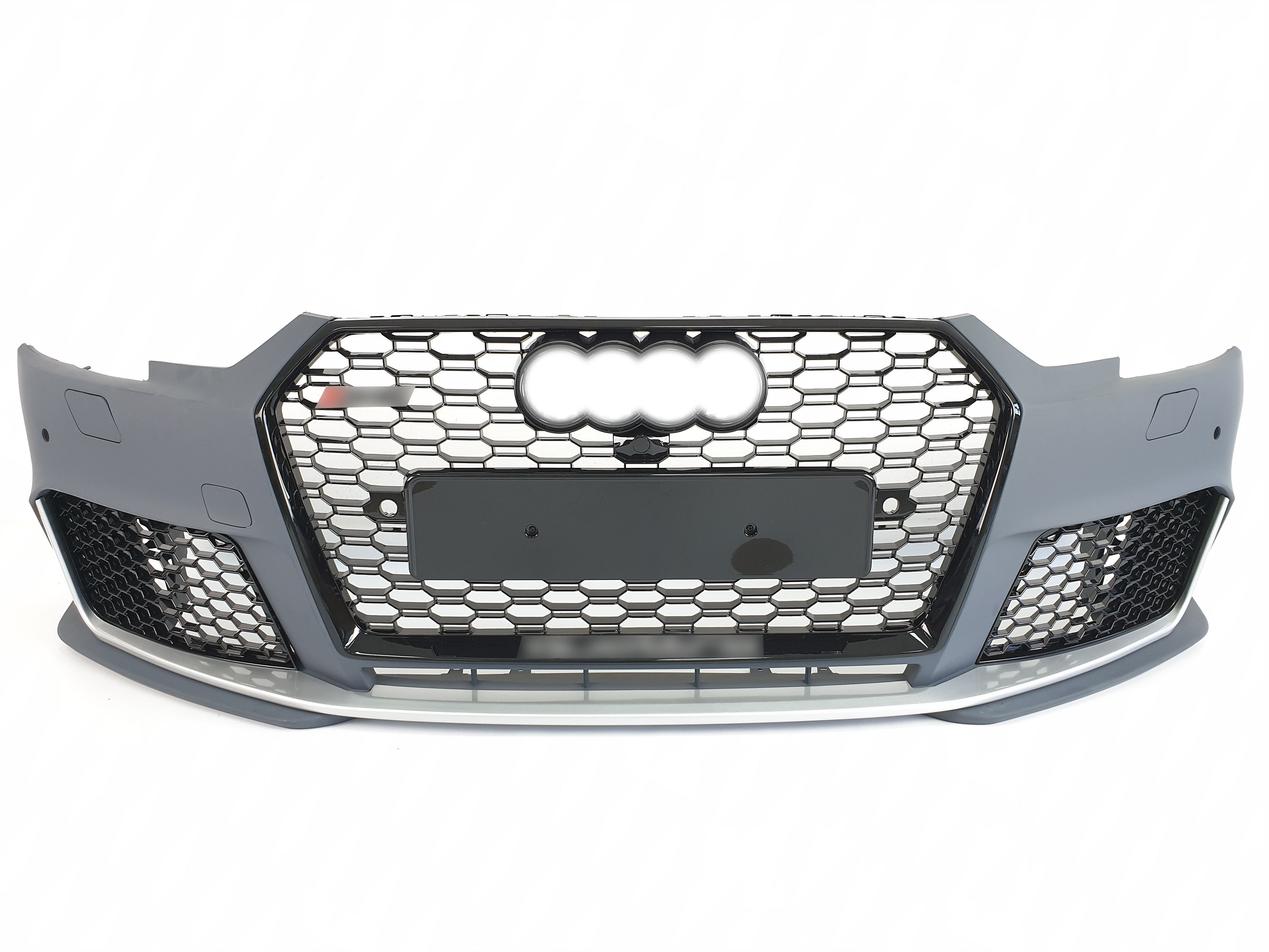 Передній бампер (в стилі RS4 V1) на Audi A4 B9 2015-2019 року