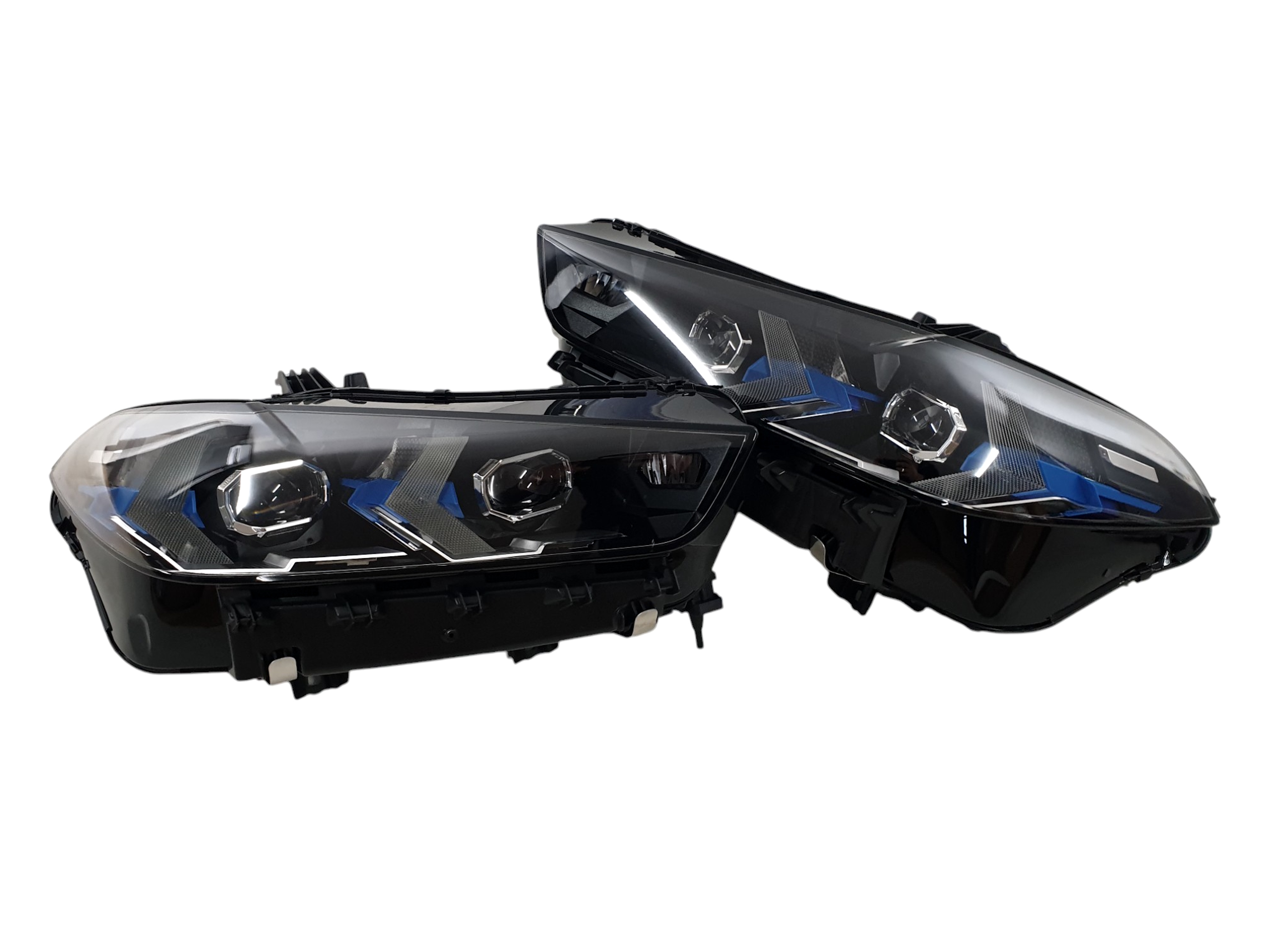 Передні фари (стиль Laser LCI 2022+) на BMW X5 G05 2018-2022 року