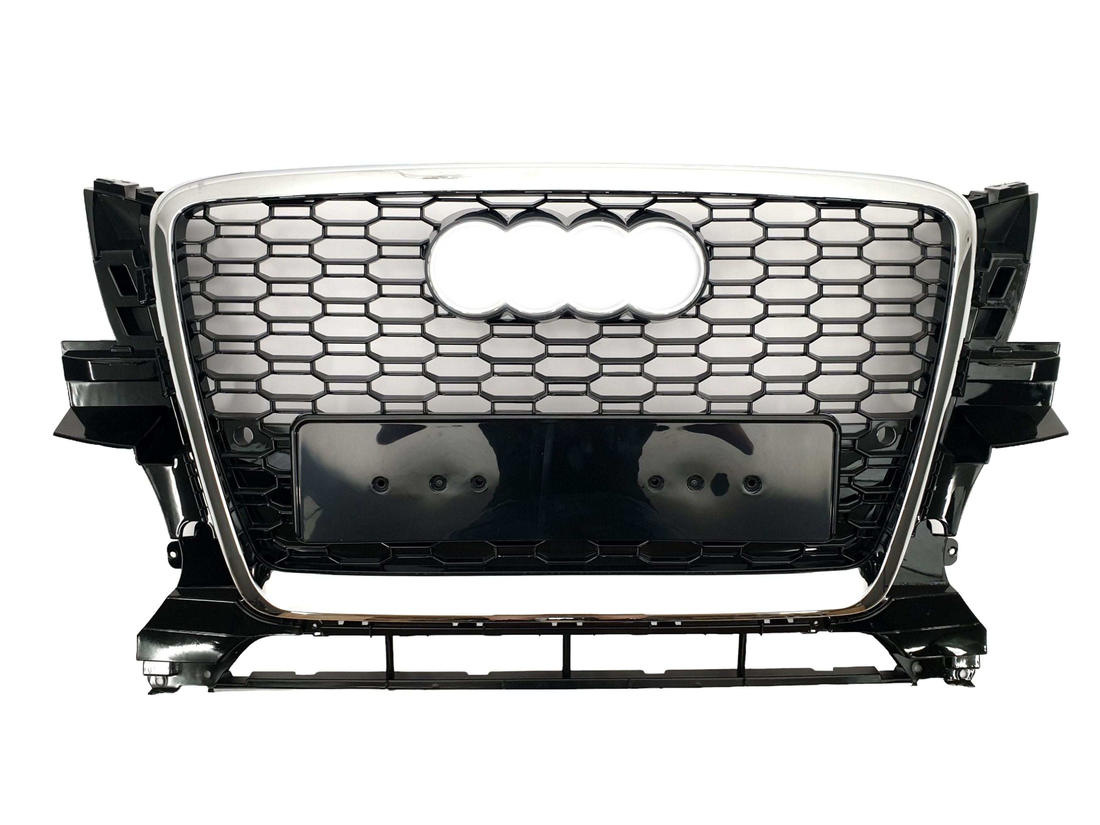 Решітка радіатора Chrome Black (в стилі RSQ5 80A) на Audi Q5 8R 2008-2012 року