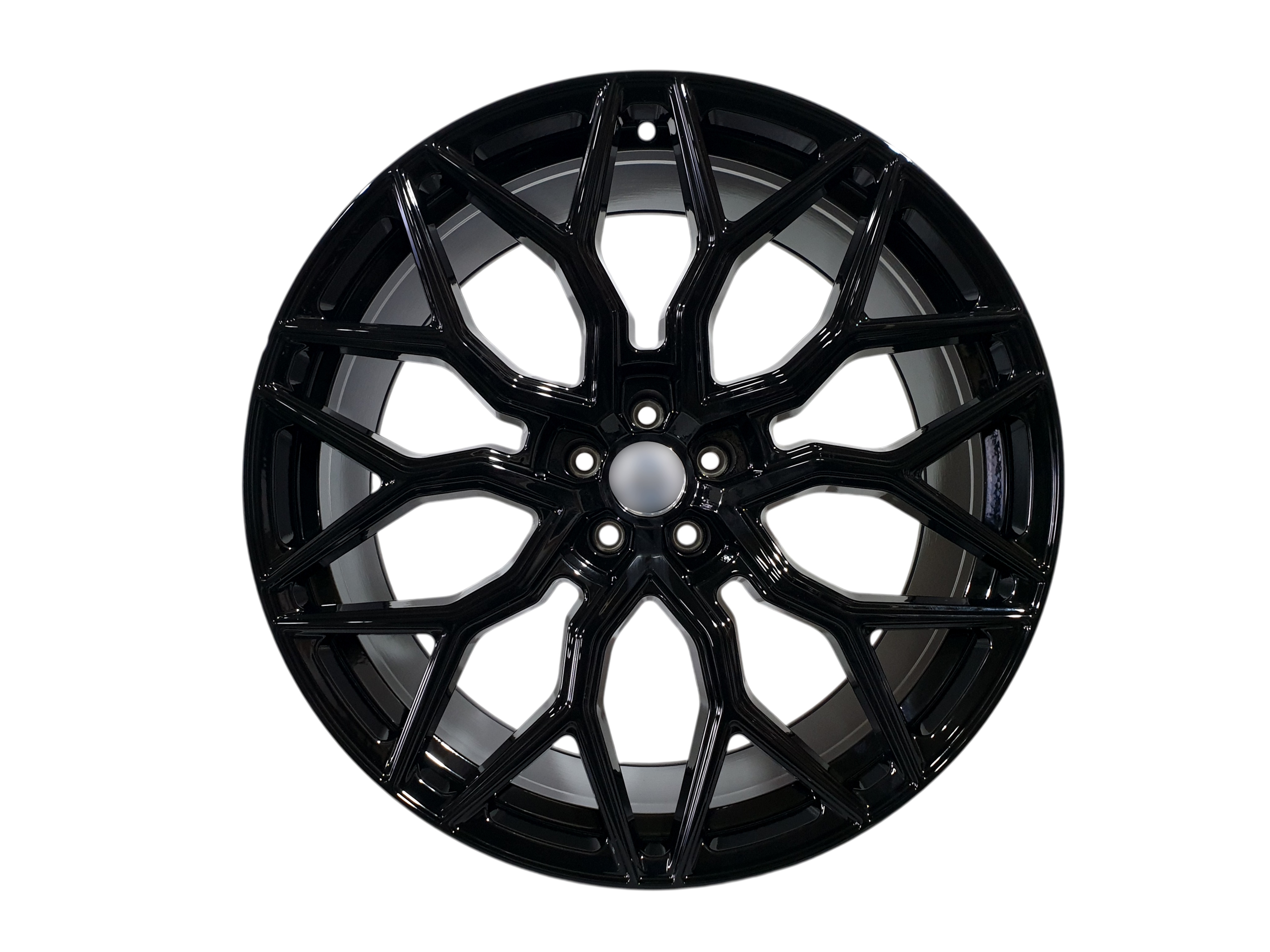 R22 Gloss Black Диски (одноширокі) на BMW X5 G05 2018-2022 року
