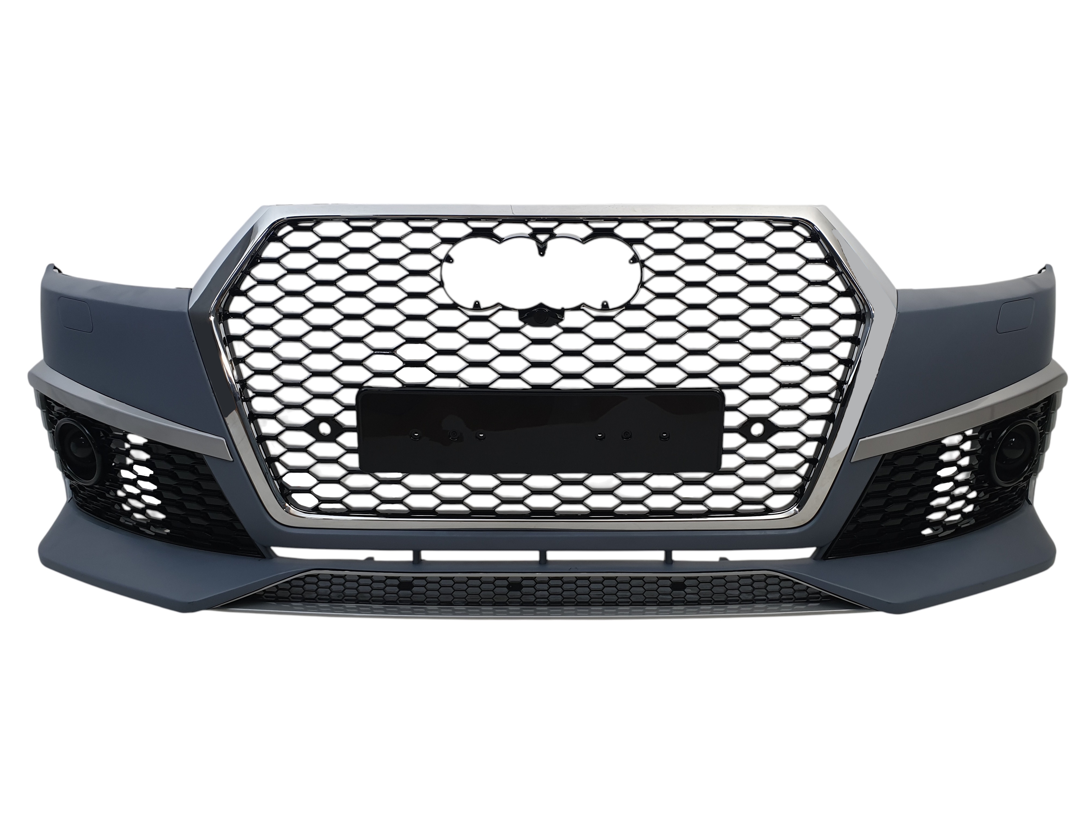 Передній бампер (RS Style) Chrome на Audi Q7 4M 2015-2020 року