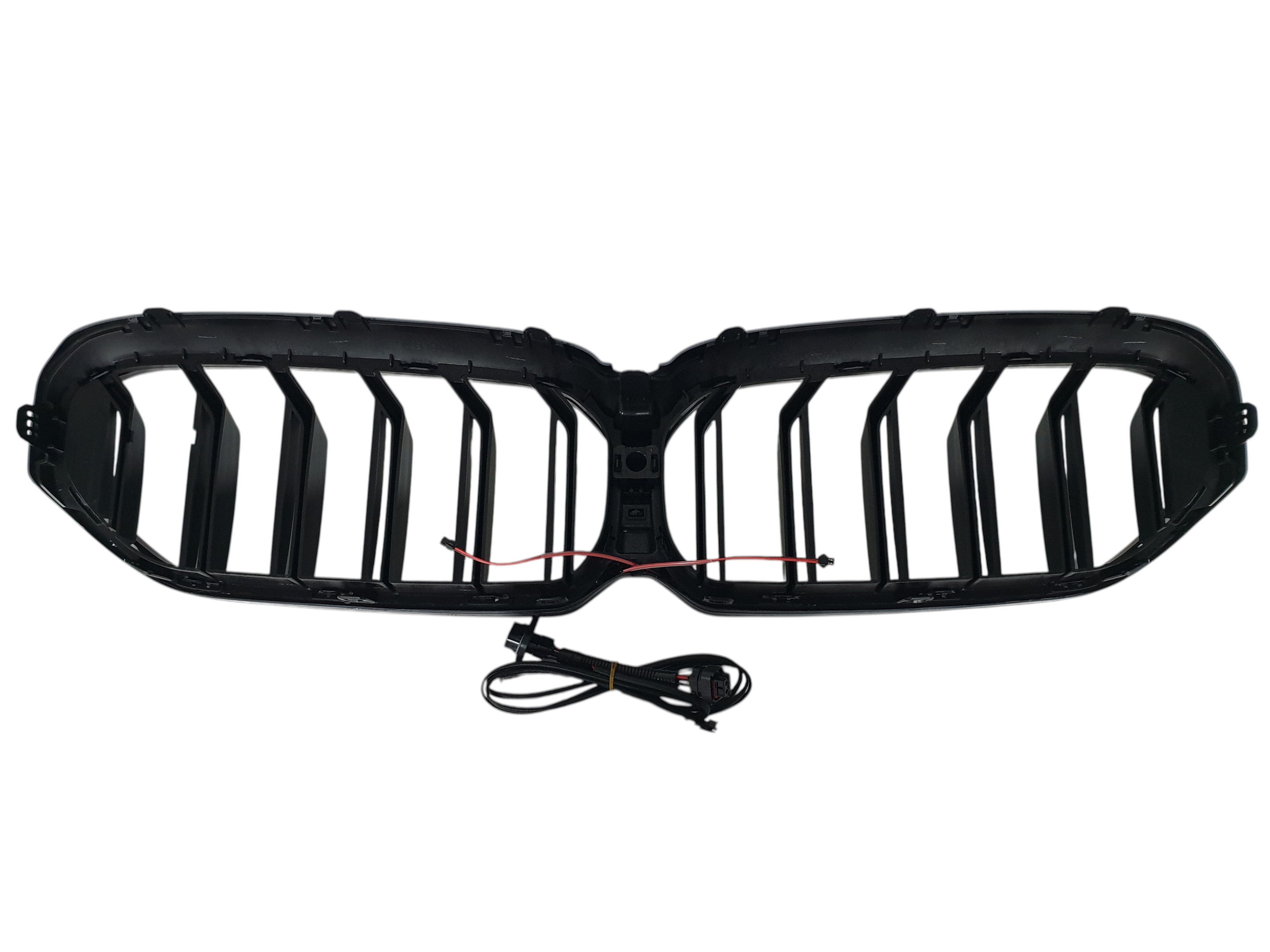 Ніздрі Чорний глянець LED (Iconic Glow) 2bar на BMW 5 Series G30 / G31 2020-2023 року 6