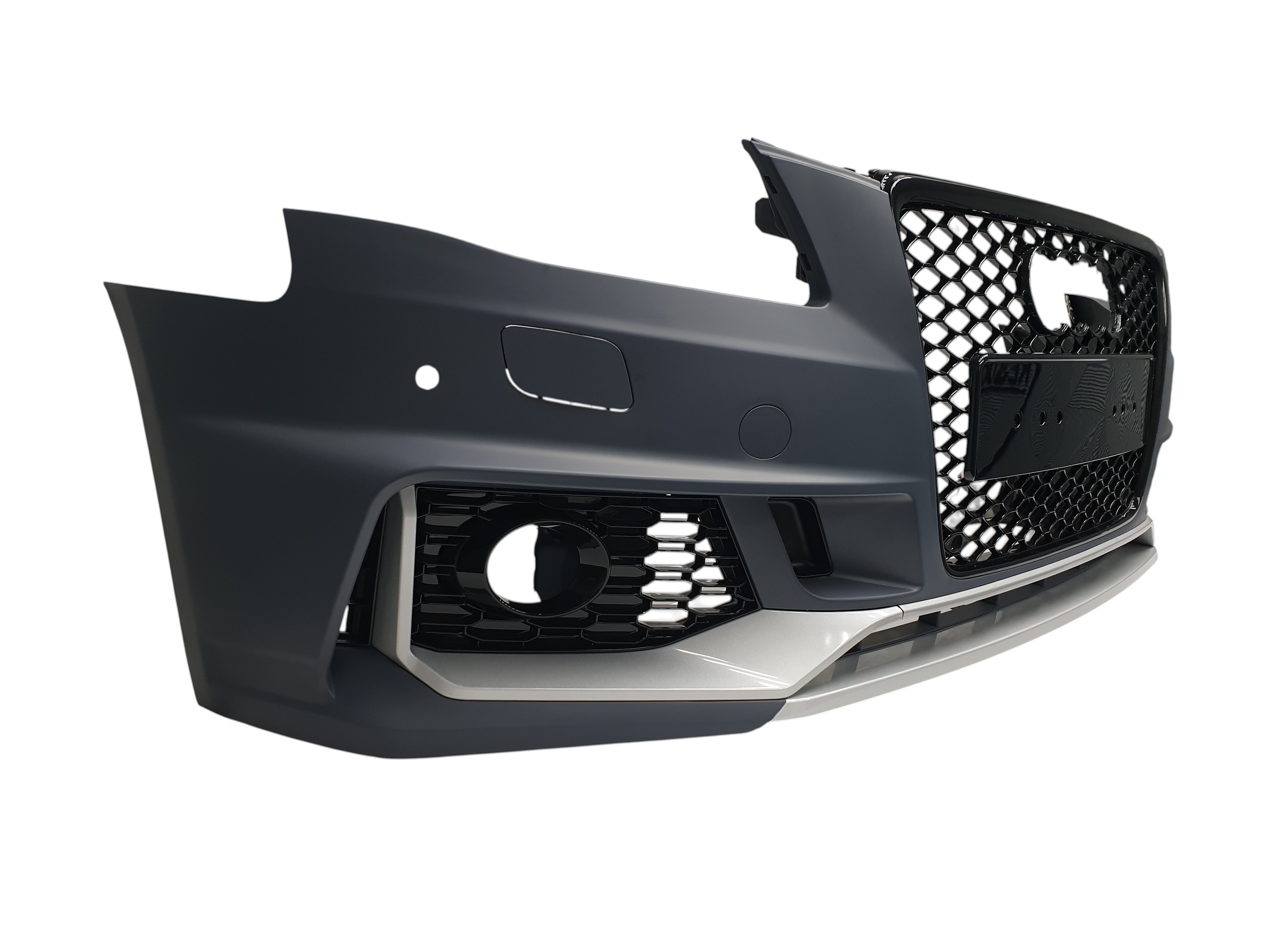 Передній бампер (стиль RS4 B9) V1 на Audi A4 B8 2007-2011 року 2