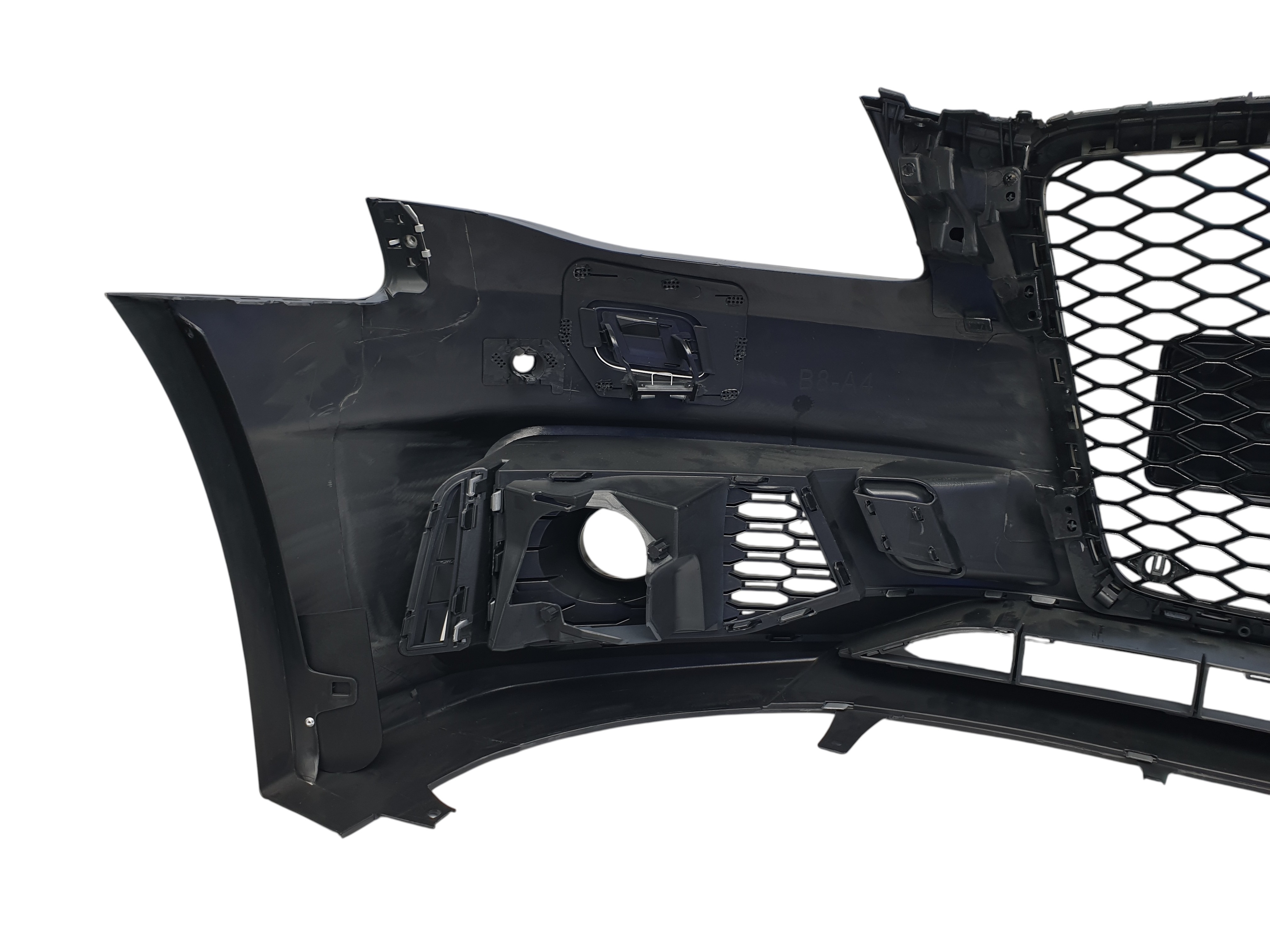 Передній бампер (стиль RS4 B9) V1 на Audi A4 B8 2007-2011 року 4