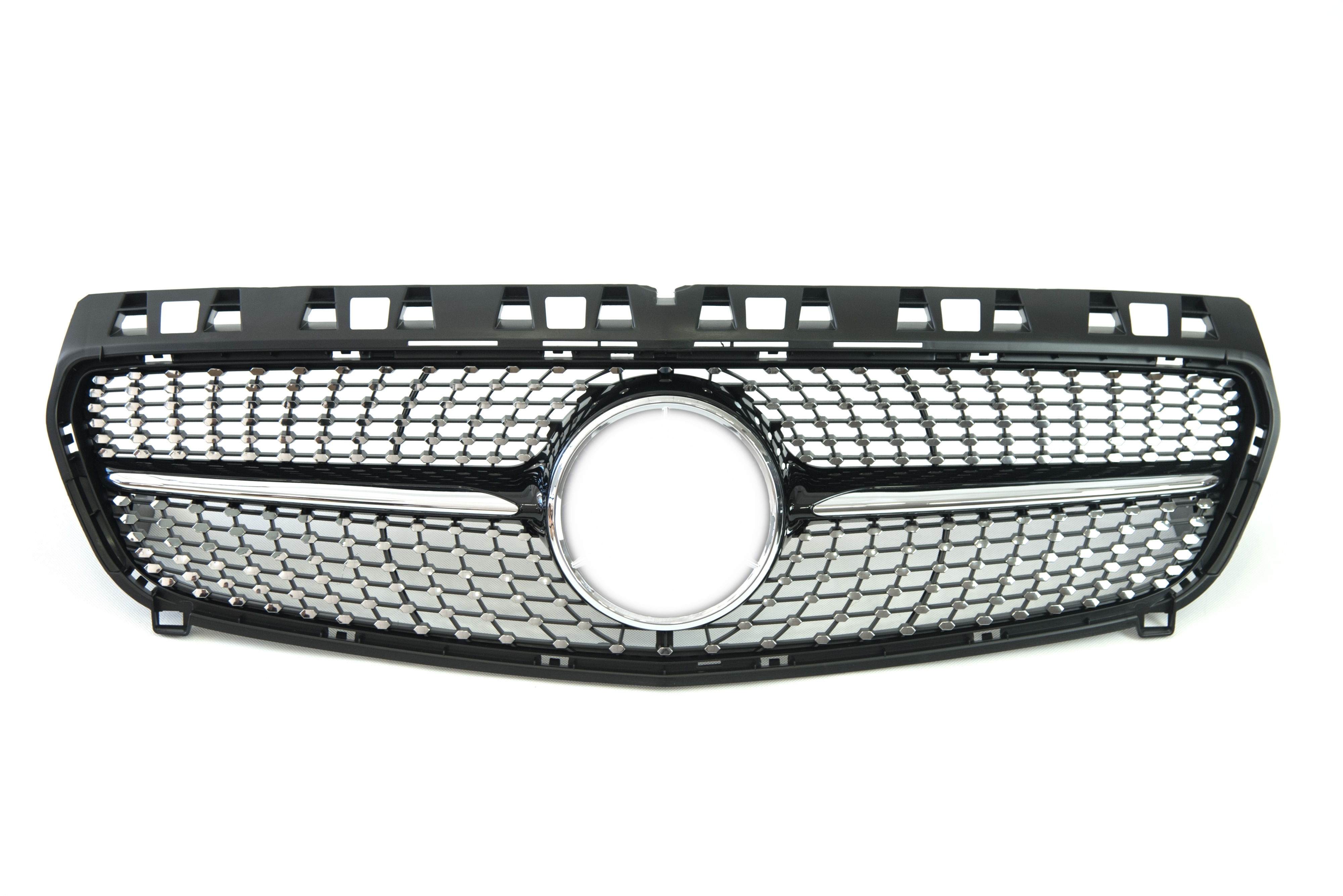 Решітка радіатора Black Diamond на Mercedes-Benz A-Class W176 2012-2015 року