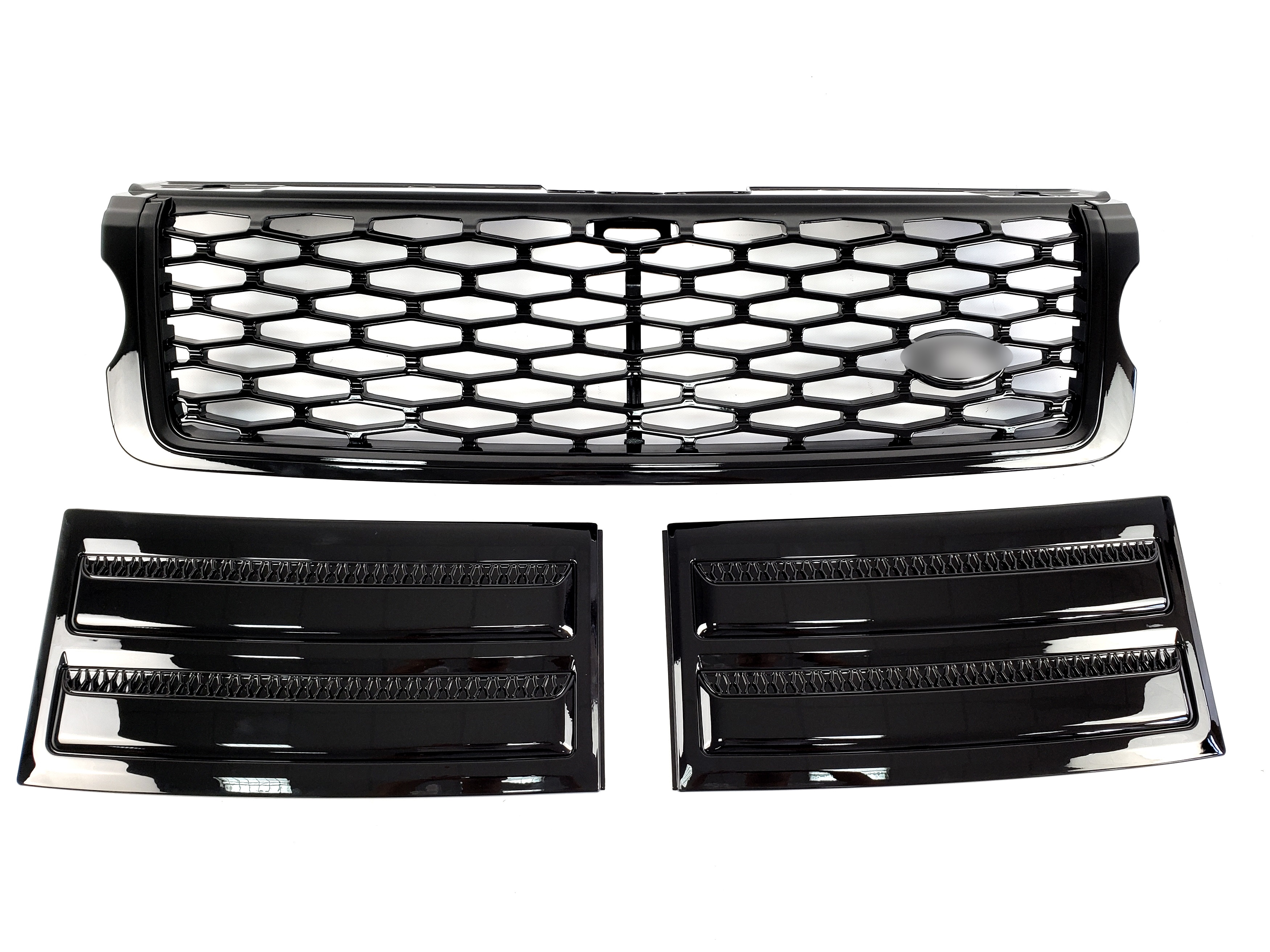 Решітка радіатора + жабра на Land Rover Range Rover Vogue L405 2013-2017 року