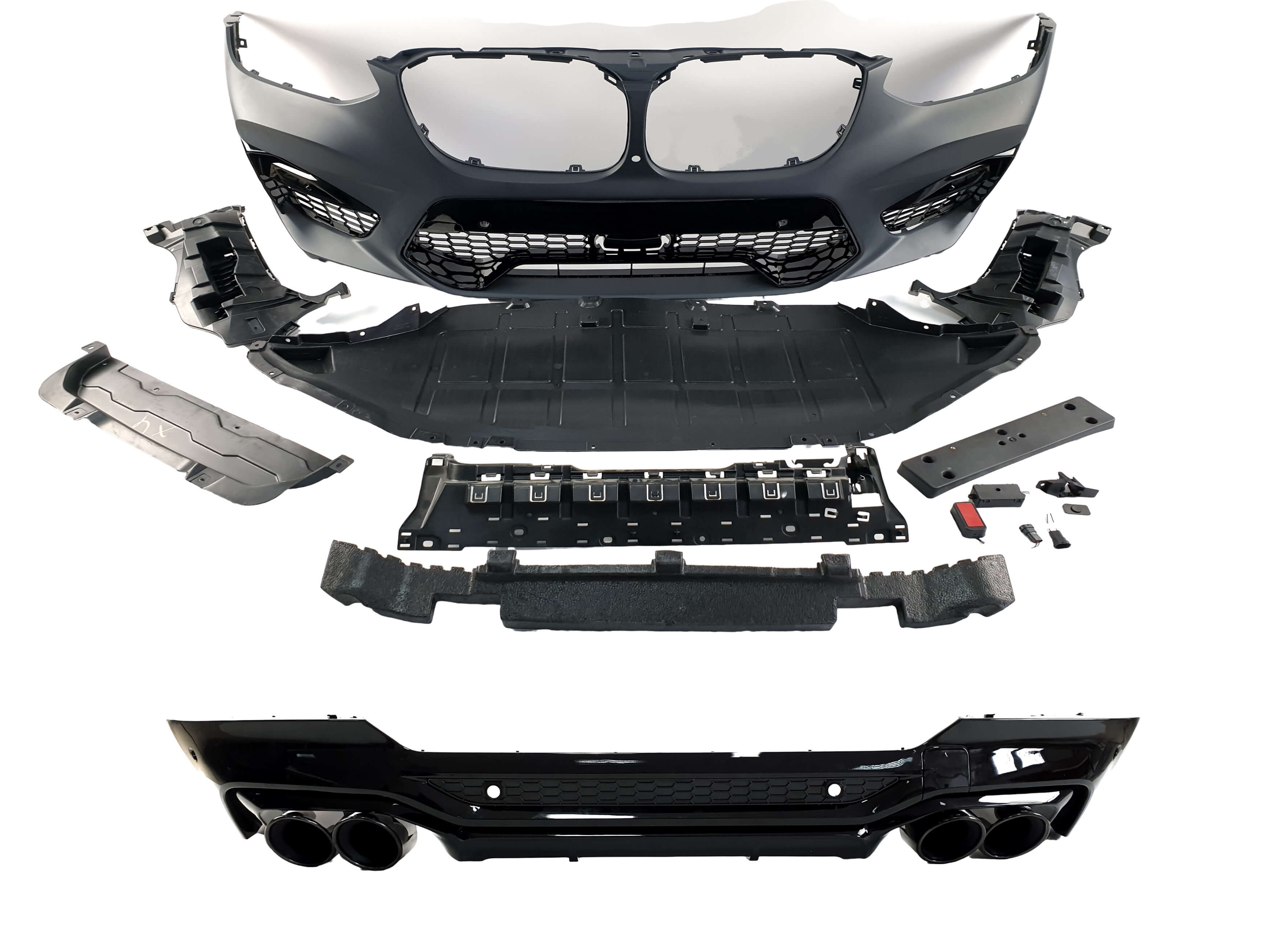 Комплект обвісів (стиль X4M F98) Body Kit на BMW X4 G02 2018-2022 року