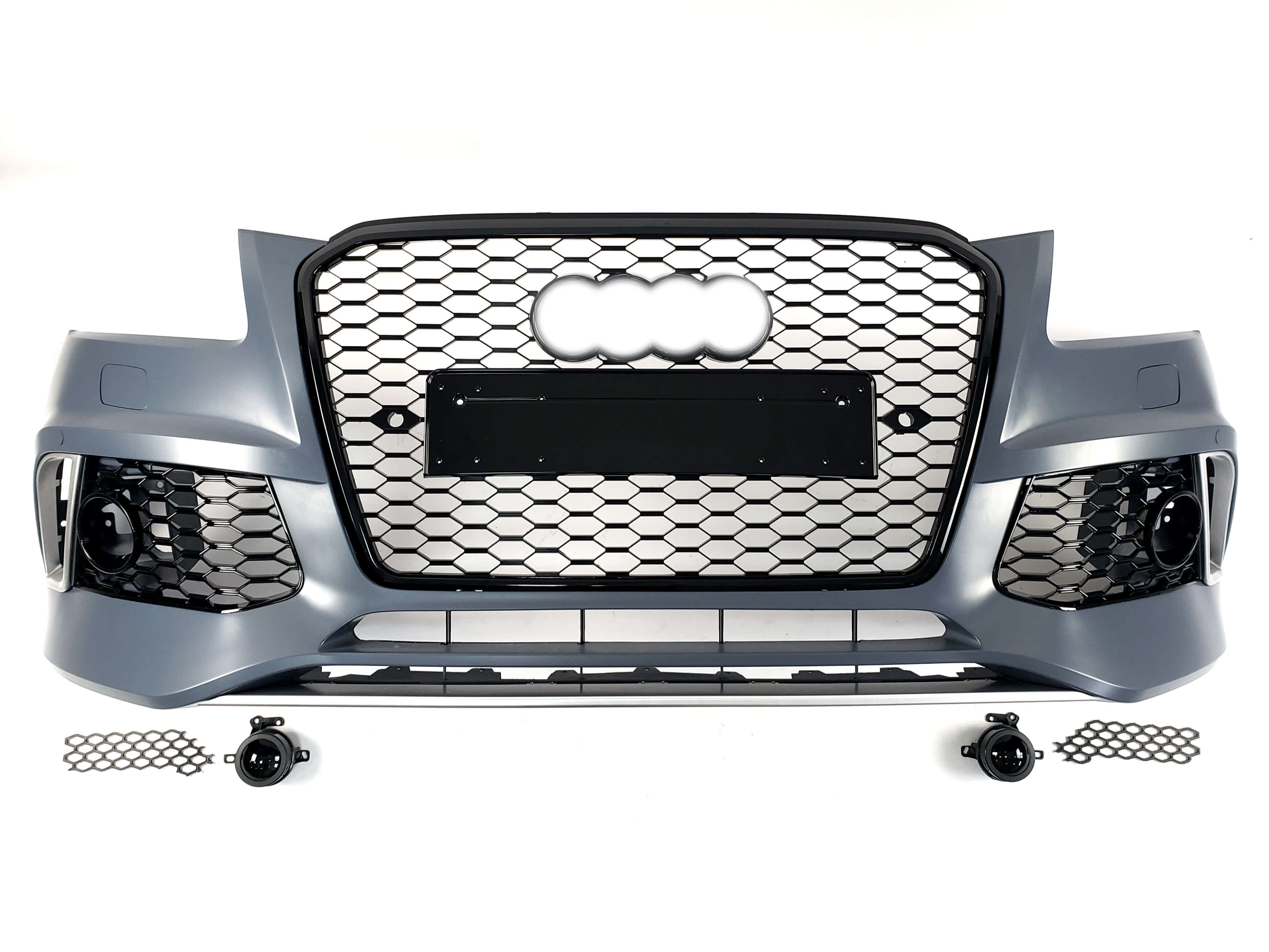 Передній бампер (в стилі RSQ5) V1 на Audi Q5 8R 2012-2016 року