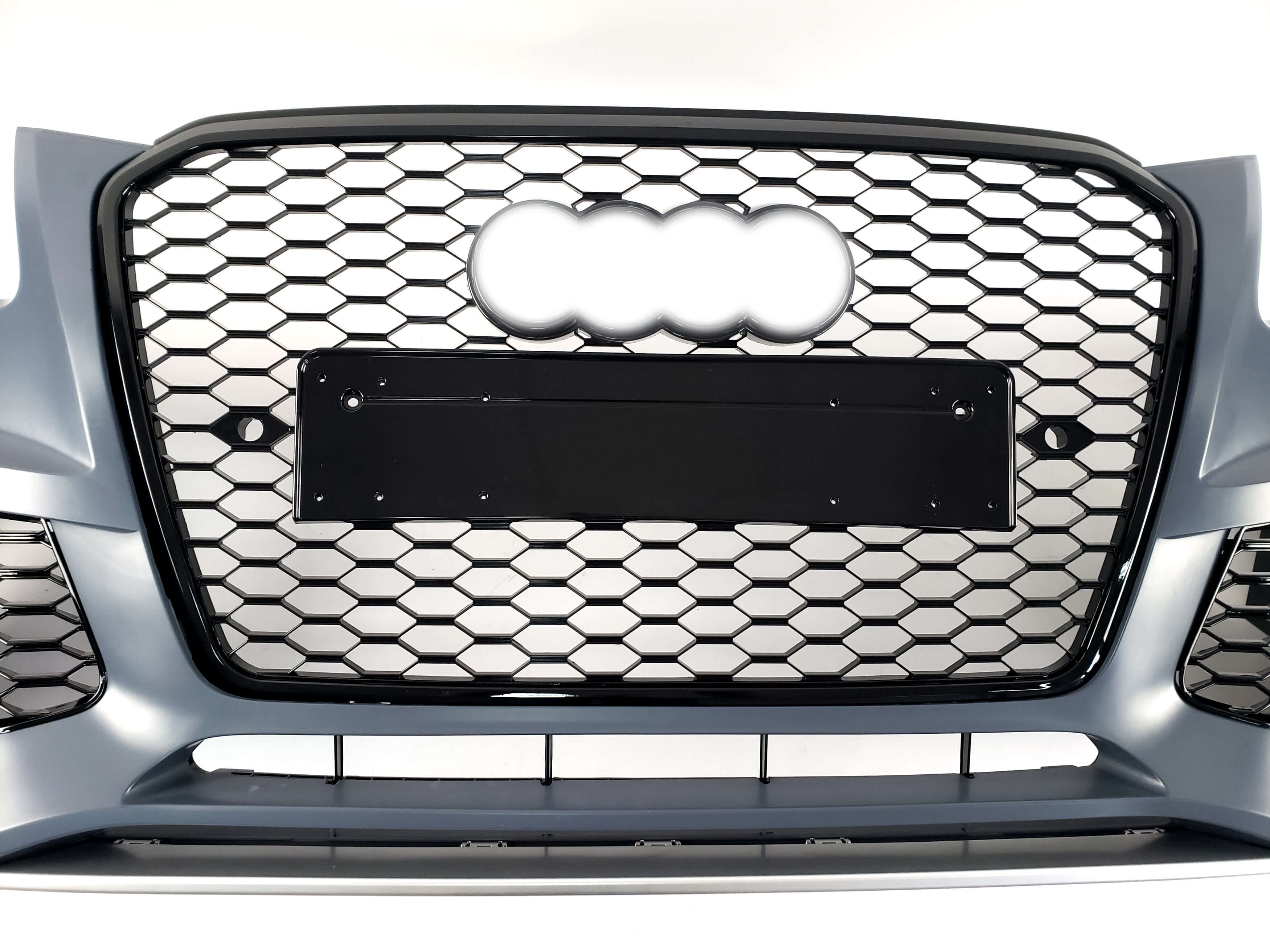 Передній бампер (в стилі RSQ5) V1 на Audi Q5 8R 2012-2016 року 3