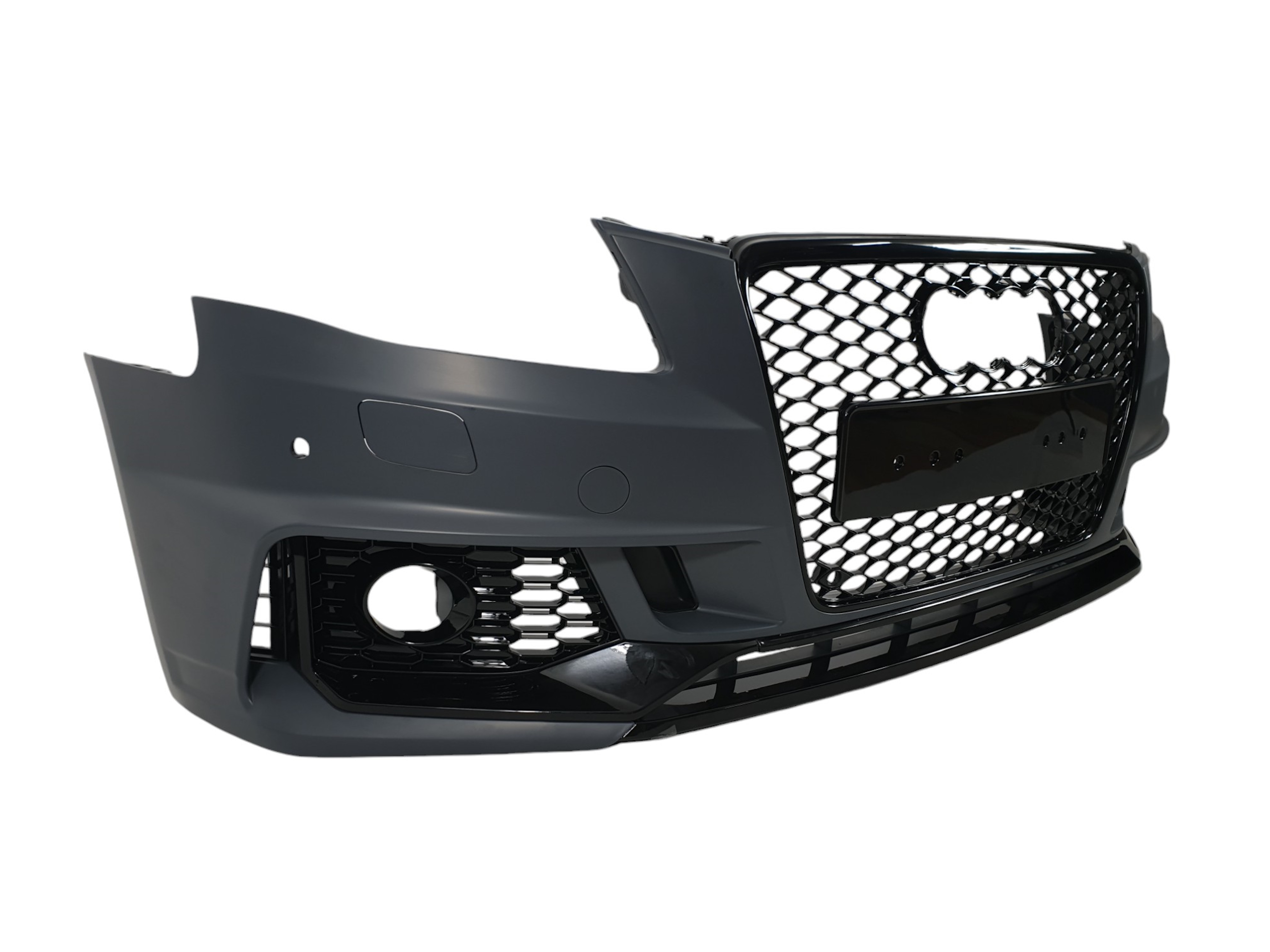 Передній бампер (стиль RS4 B9) V2 на Audi A4 B8 2007-2011 року 2