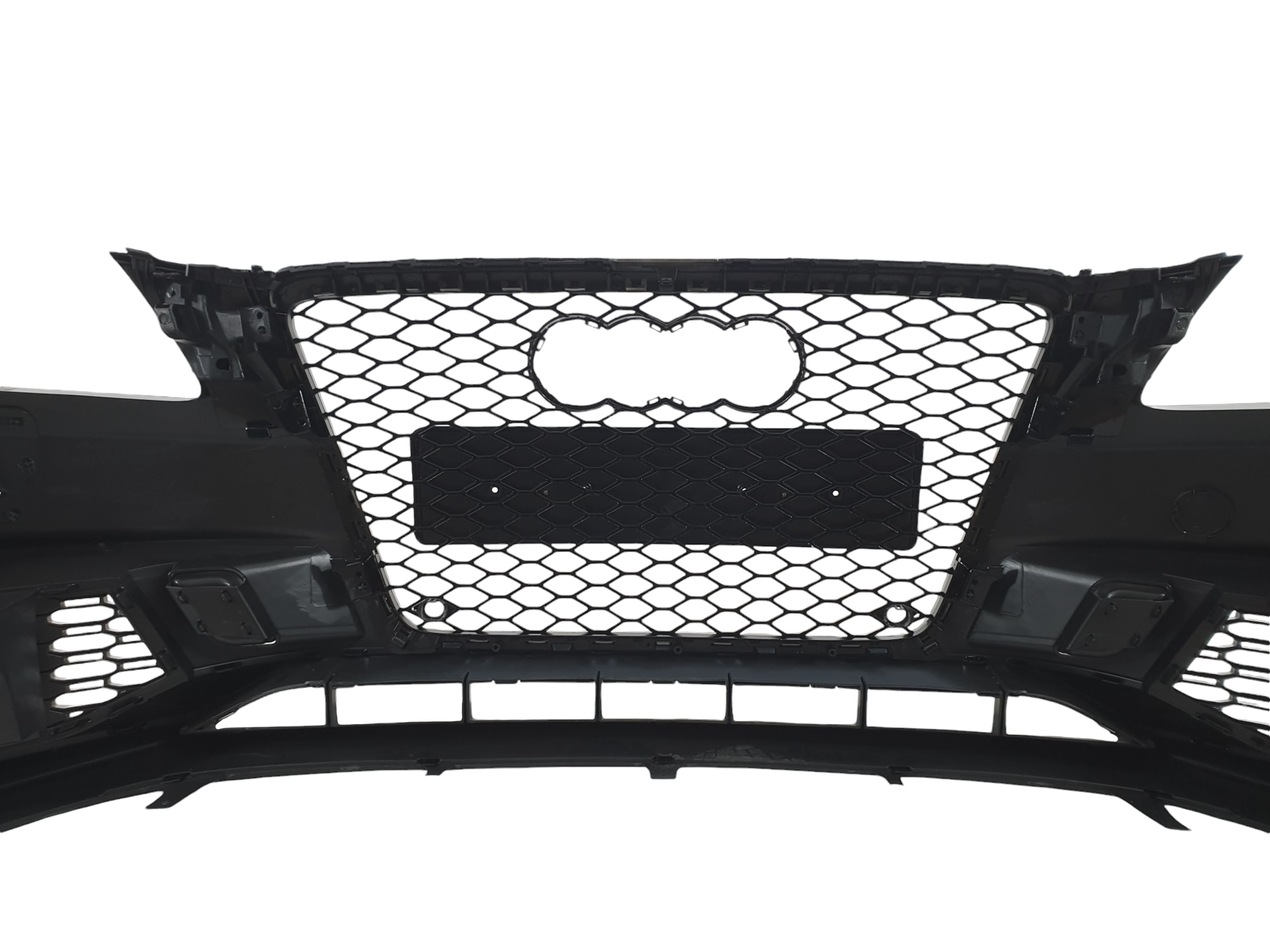 Передній бампер (стиль RS4 B9) V2 на Audi A4 B8 2007-2011 року 5