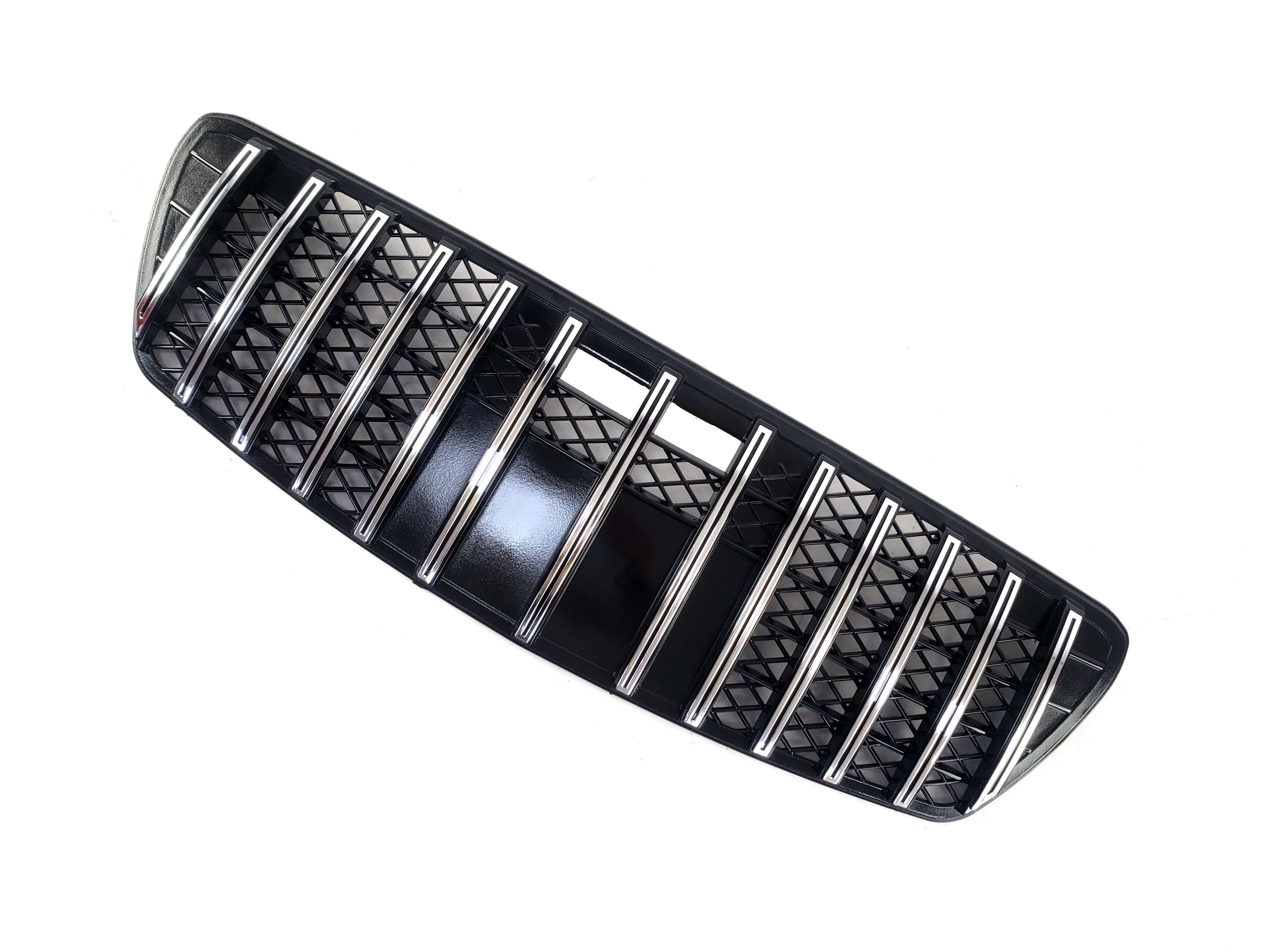 Решітка радіатора Chrome Black GT на Mercedes-Benz E-Class W211 2002-2006 року 3