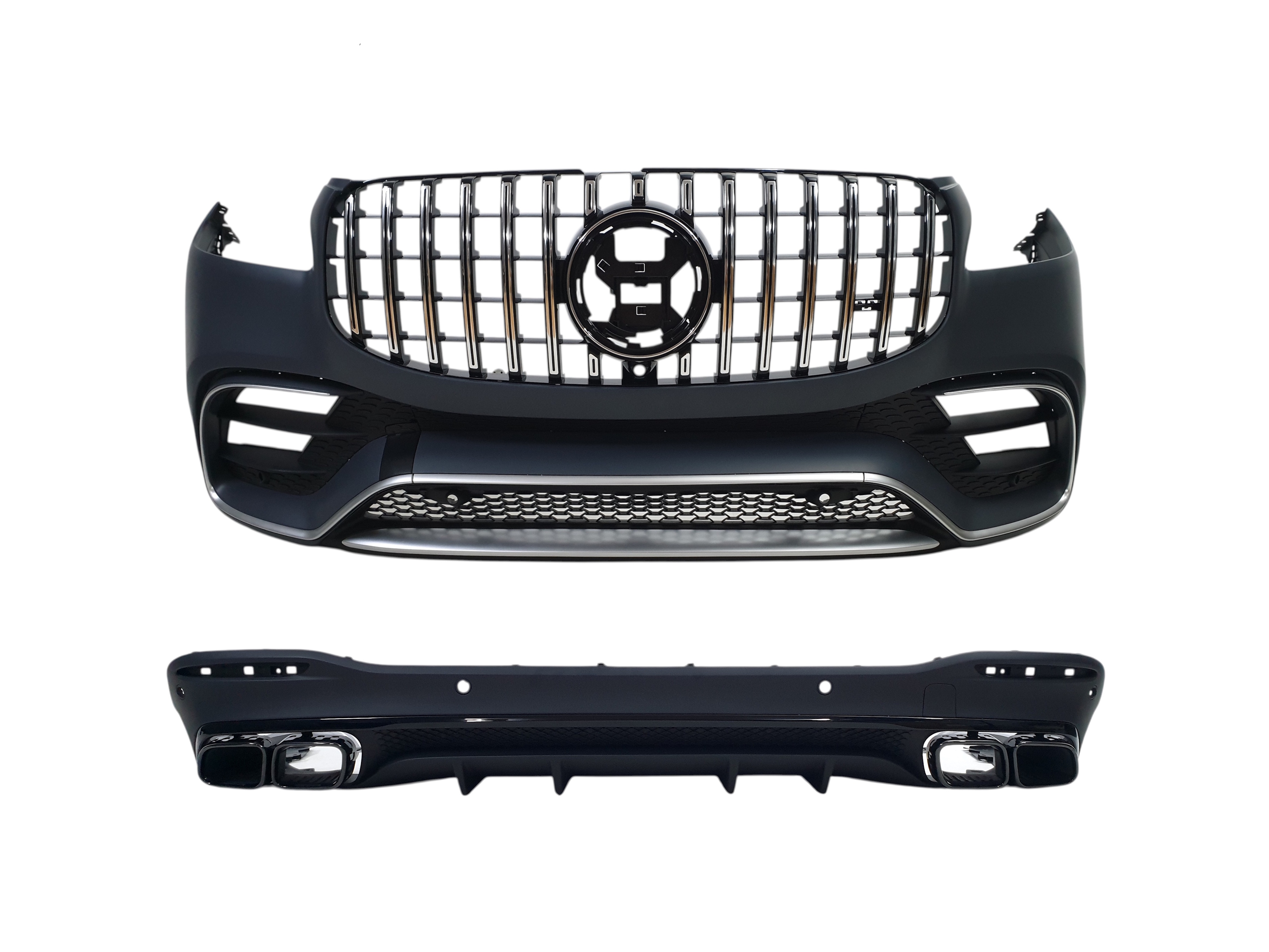 Комплект обвісів (bodykit GLS63 AMG) на Mercedes-Benz GLS-Class X167 2019-2023 року