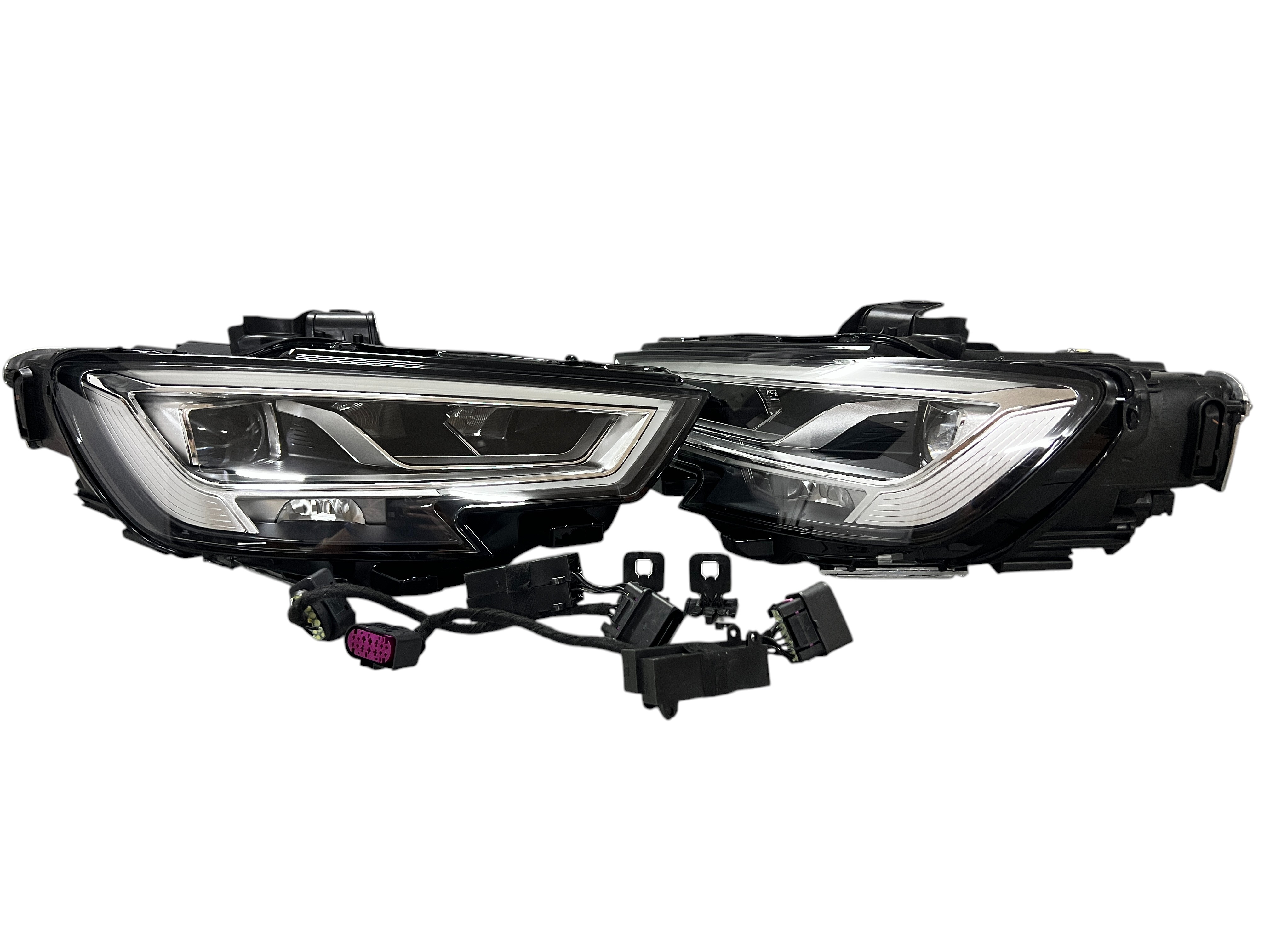 Передні фари Full Led (заміна на рестайлінг) на Audi A3 8V 2012-2016 року