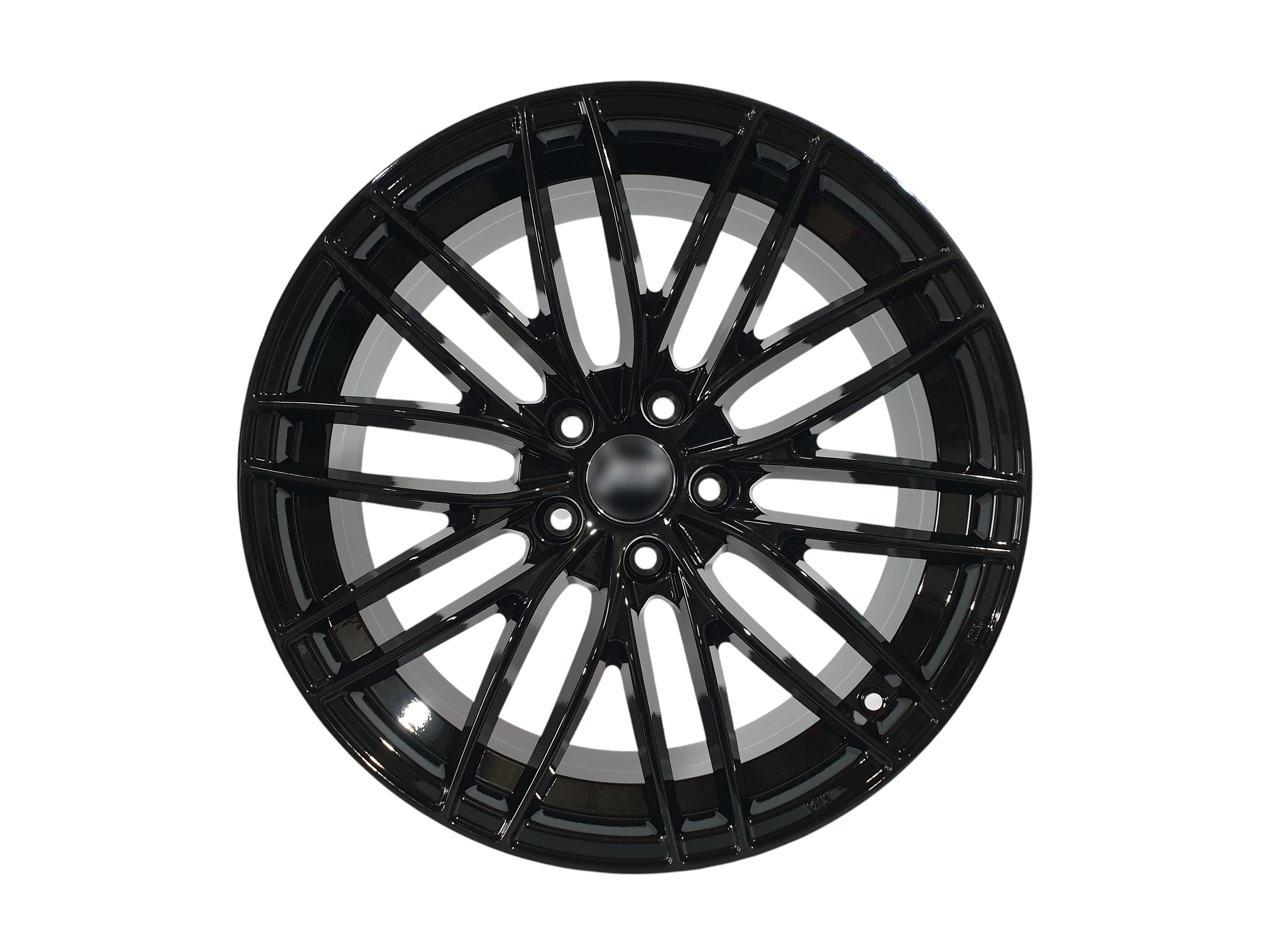 R18 Black (одноширокі 8.0J ET35) Диски на Audi A4 B8 2007-2011 року