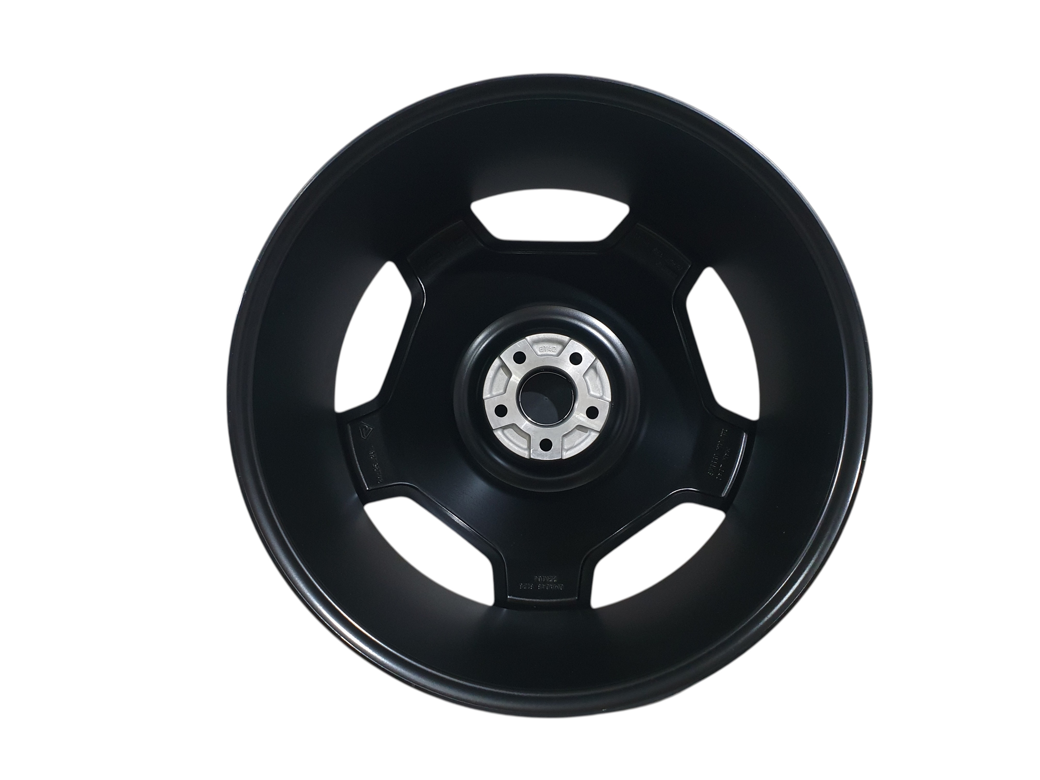 R22 Satin Black ML Диски (одноширокі 10,0J ET42) на Mercedes-Benz GL-Class X164 2006-2009 року 3