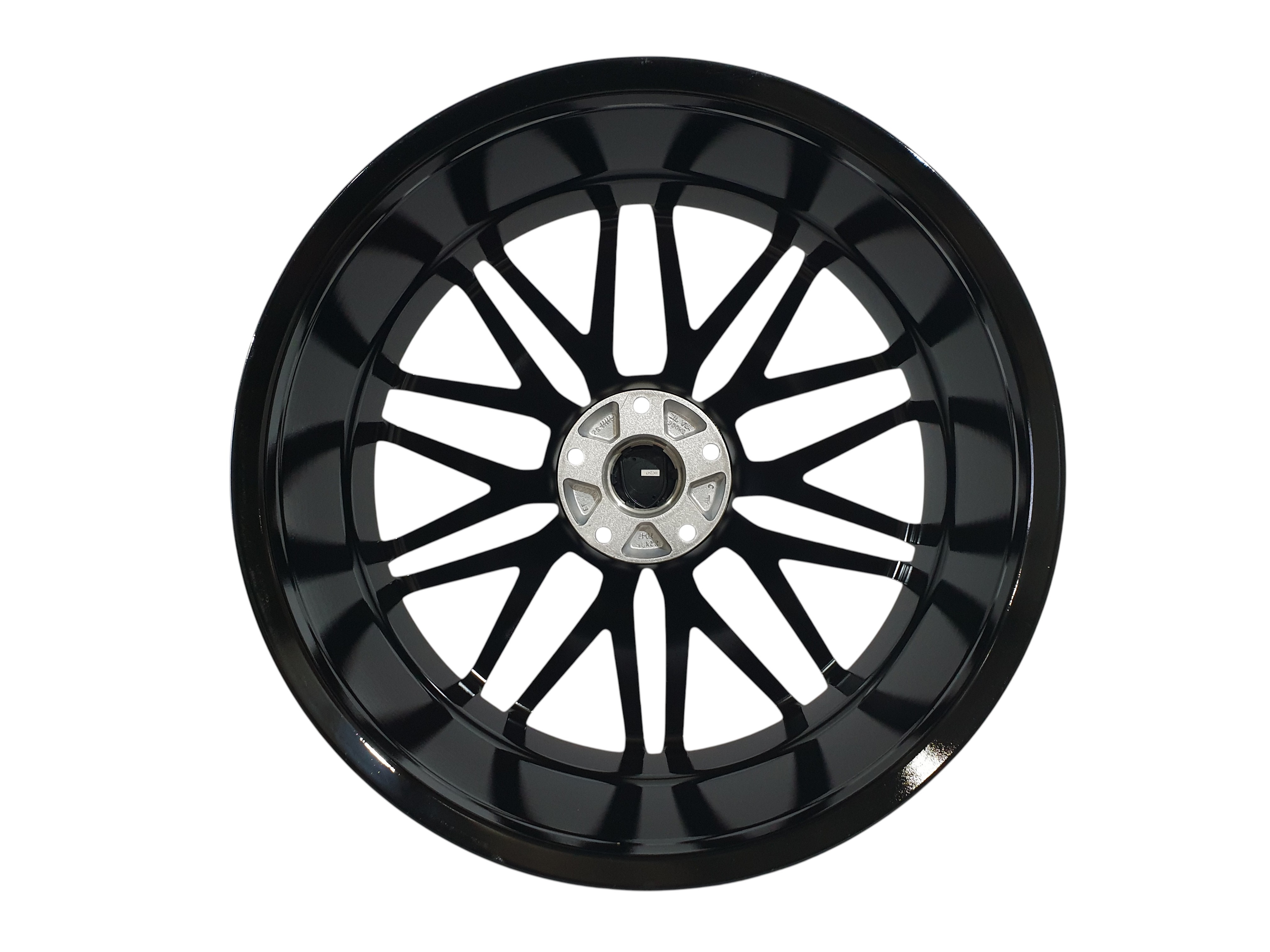 R22 Gloss Black (різноширокі) на Porsche Cayenne 958 2010-2014 року 3