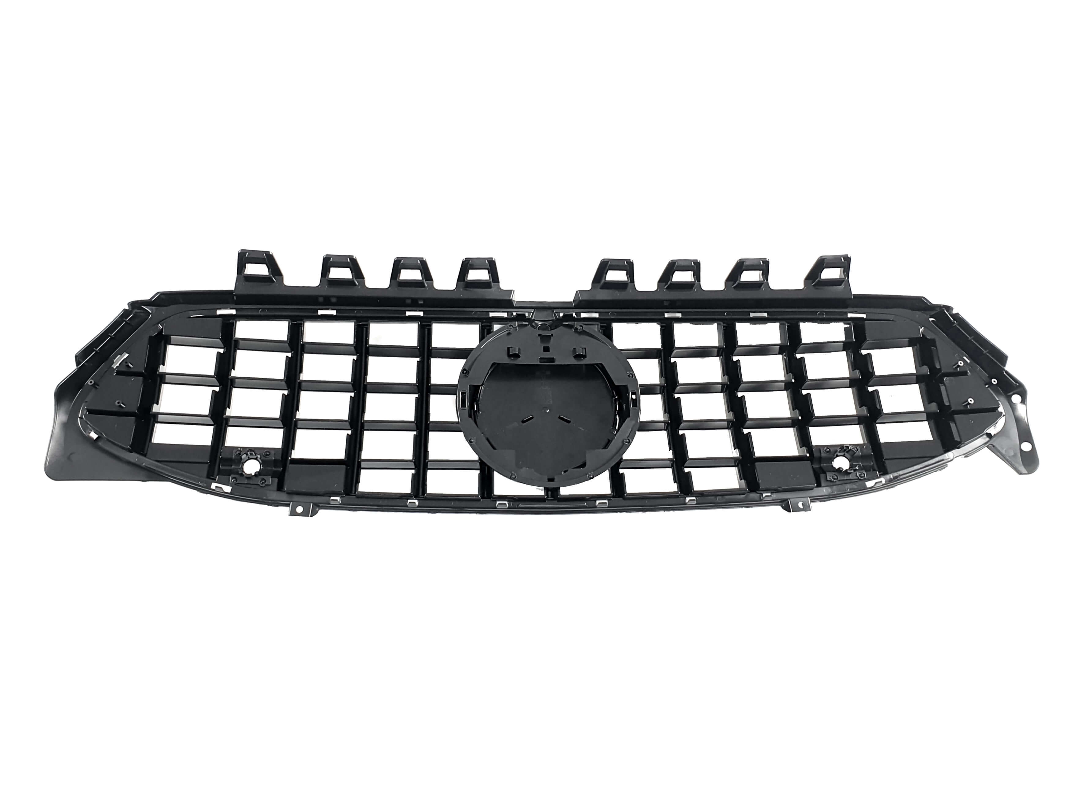 Решітка радіатора Chrome Black (з місцем під камеру) GT на Mercedes-Benz CLA-Class C118 2019-2023 року 5
