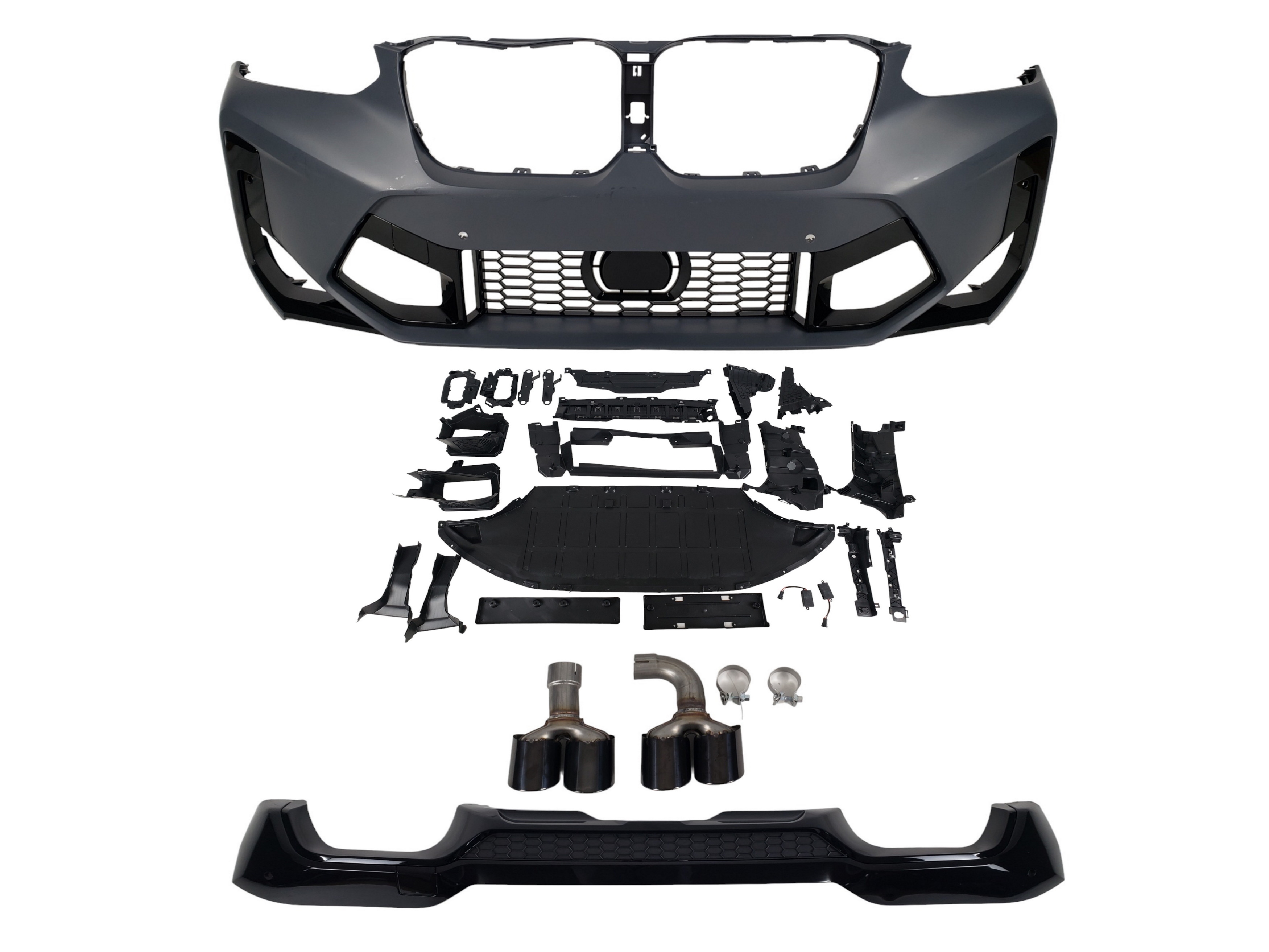 Комплект обвісів (стиль X3M F97) Body Kit на BMW X3 G01 2022-2024 року