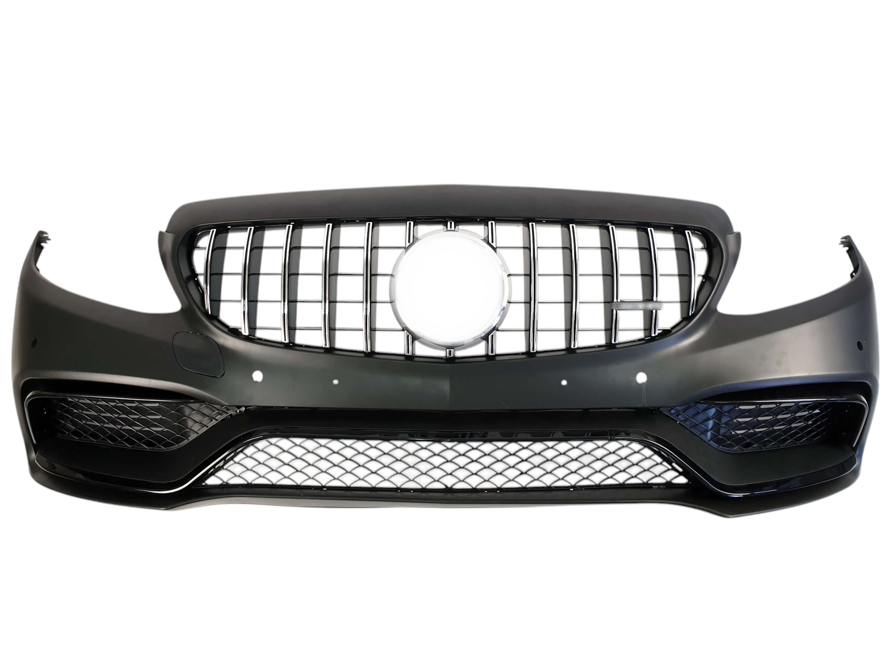 Передній бампер (стиль AMG C63) на Mercedes-Benz C-Class W205 2014-2018 року