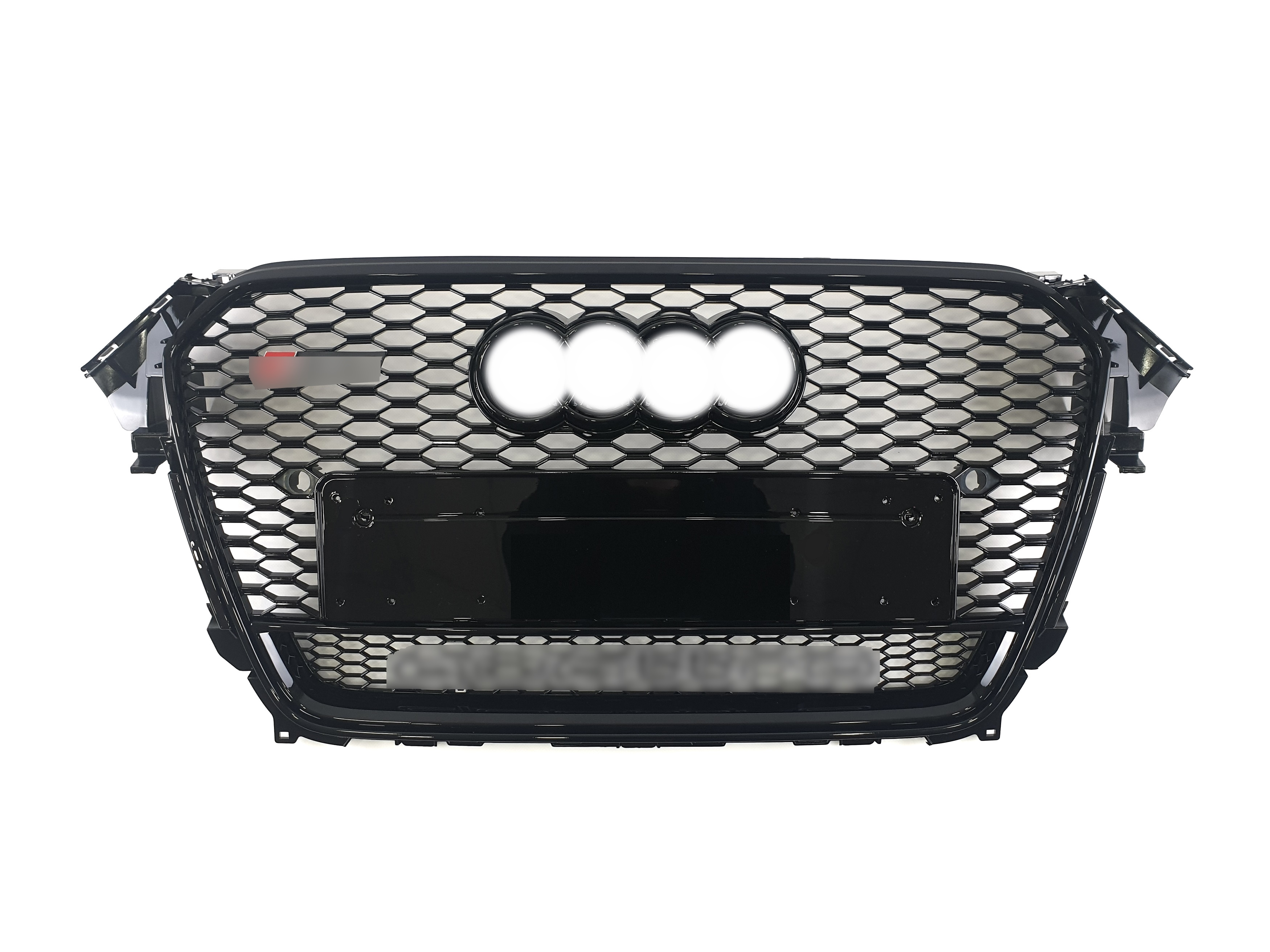 Решітка радіатора Full Black (в стилі RS4 quattro) на Audi A4 B8 2011-2015 року