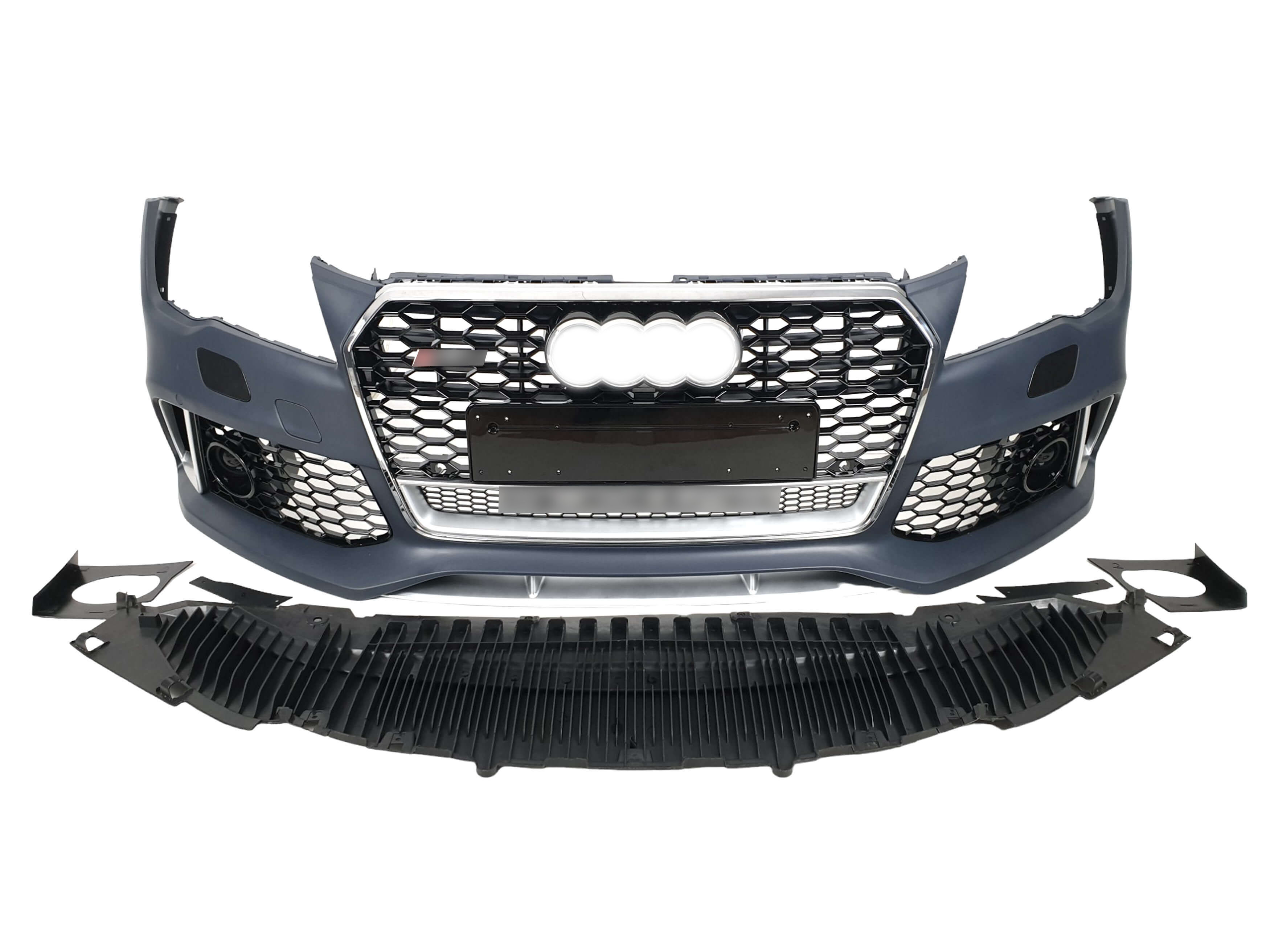 Передній бампер (в стилі RS7) Quattro V1 на Audi A7 4G 2010-2014 року