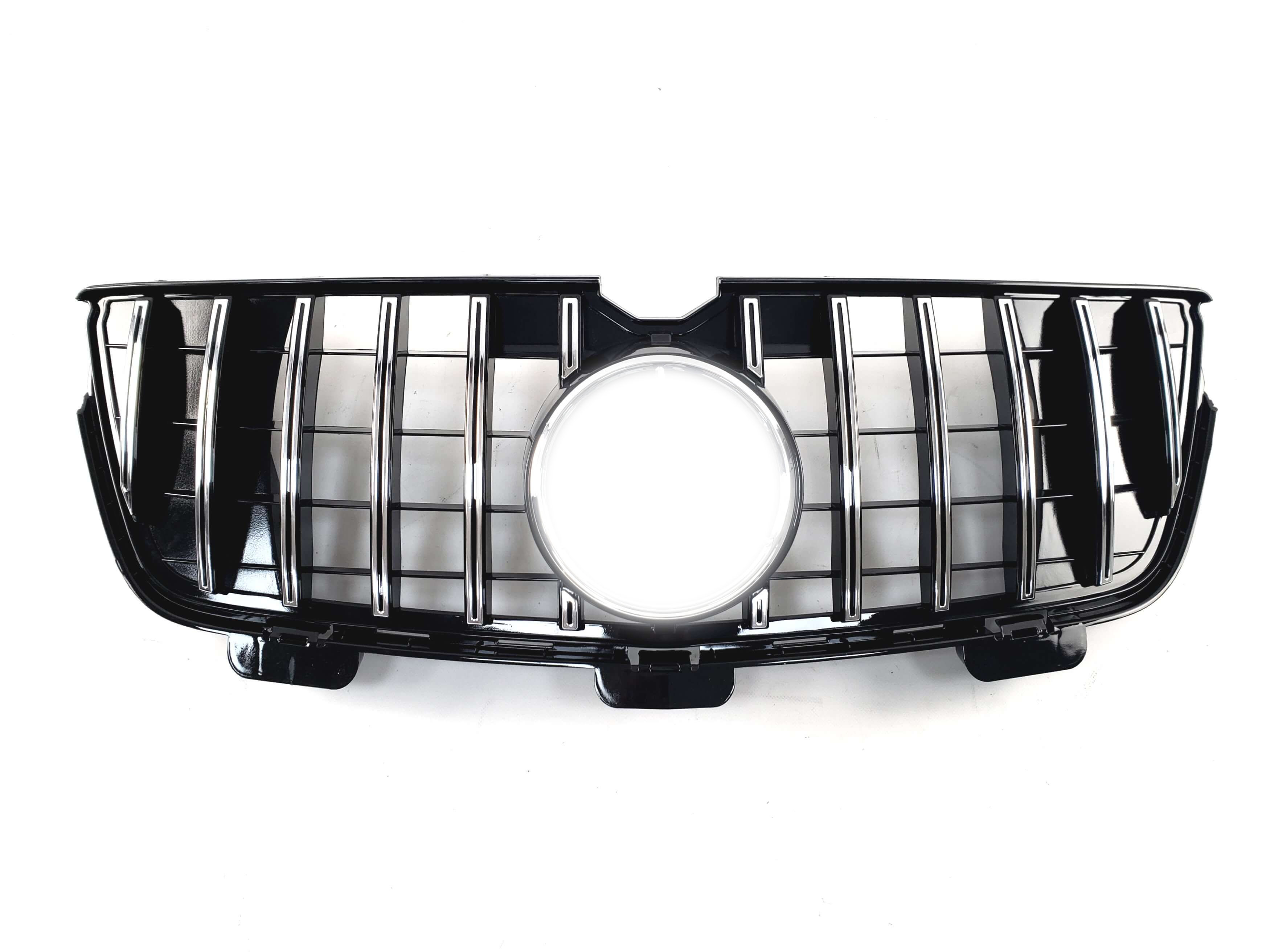 Решітка радіатора Chrome Black 2 Line GT на Mercedes-Benz GL-Class X164 2009-2012 року