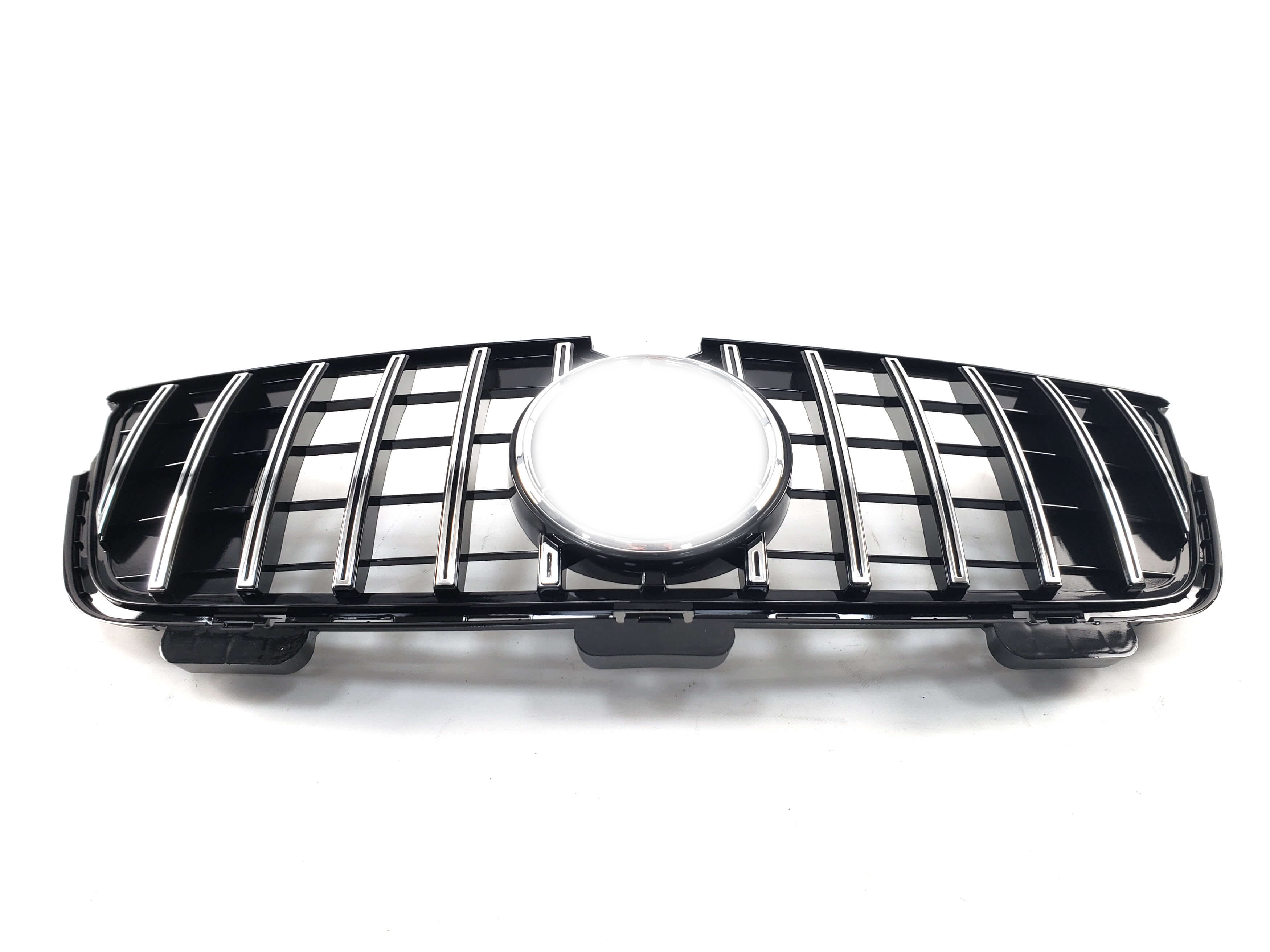 Решітка радіатора Chrome Black 2 Line GT на Mercedes-Benz GL-Class X164 2009-2012 року 2