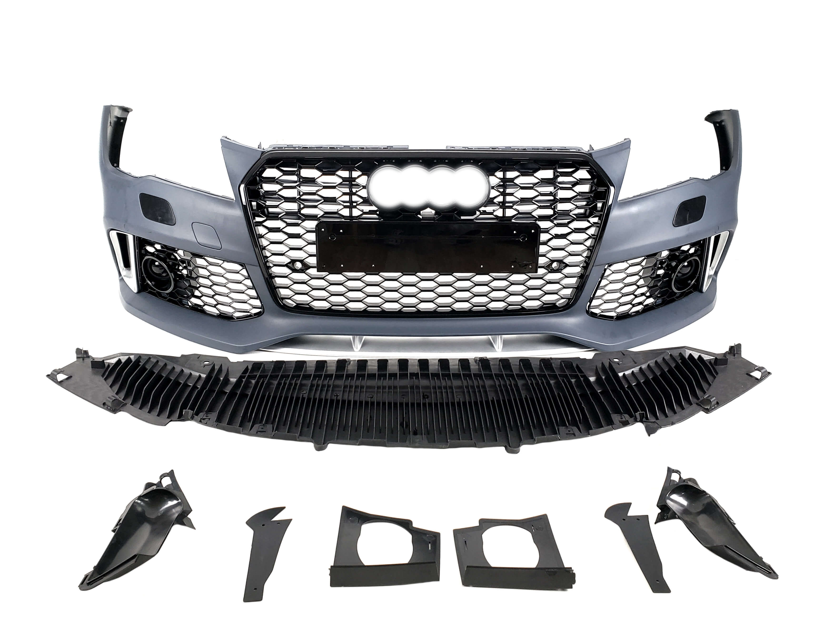 Передній бампер (в стилі RS7) на Audi A7 4G 2010-2014 року