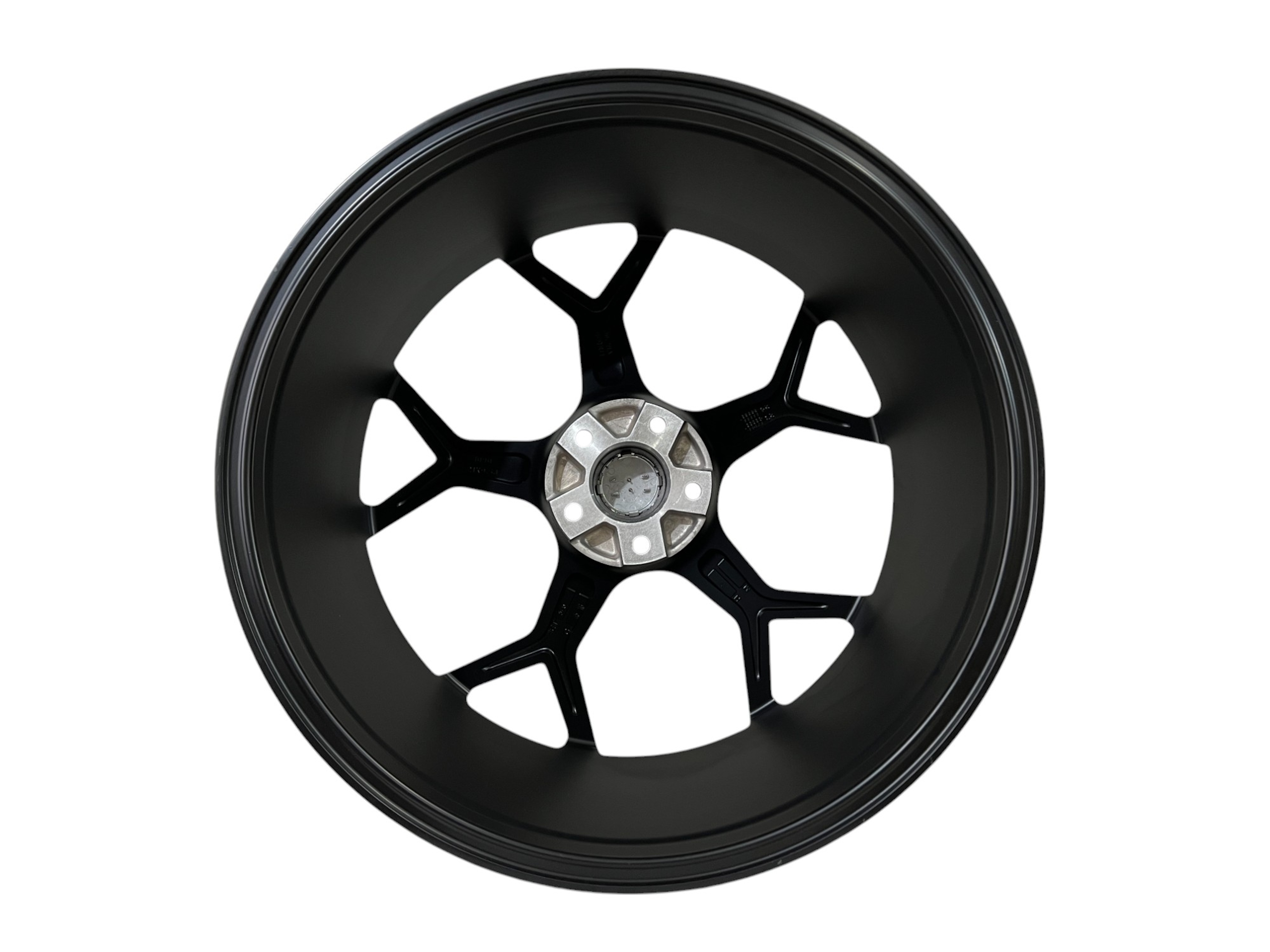 R21 Satin Black (одноширокі 9.5J ET25) Диски на Audi A6 C7 2011-2014 року 3
