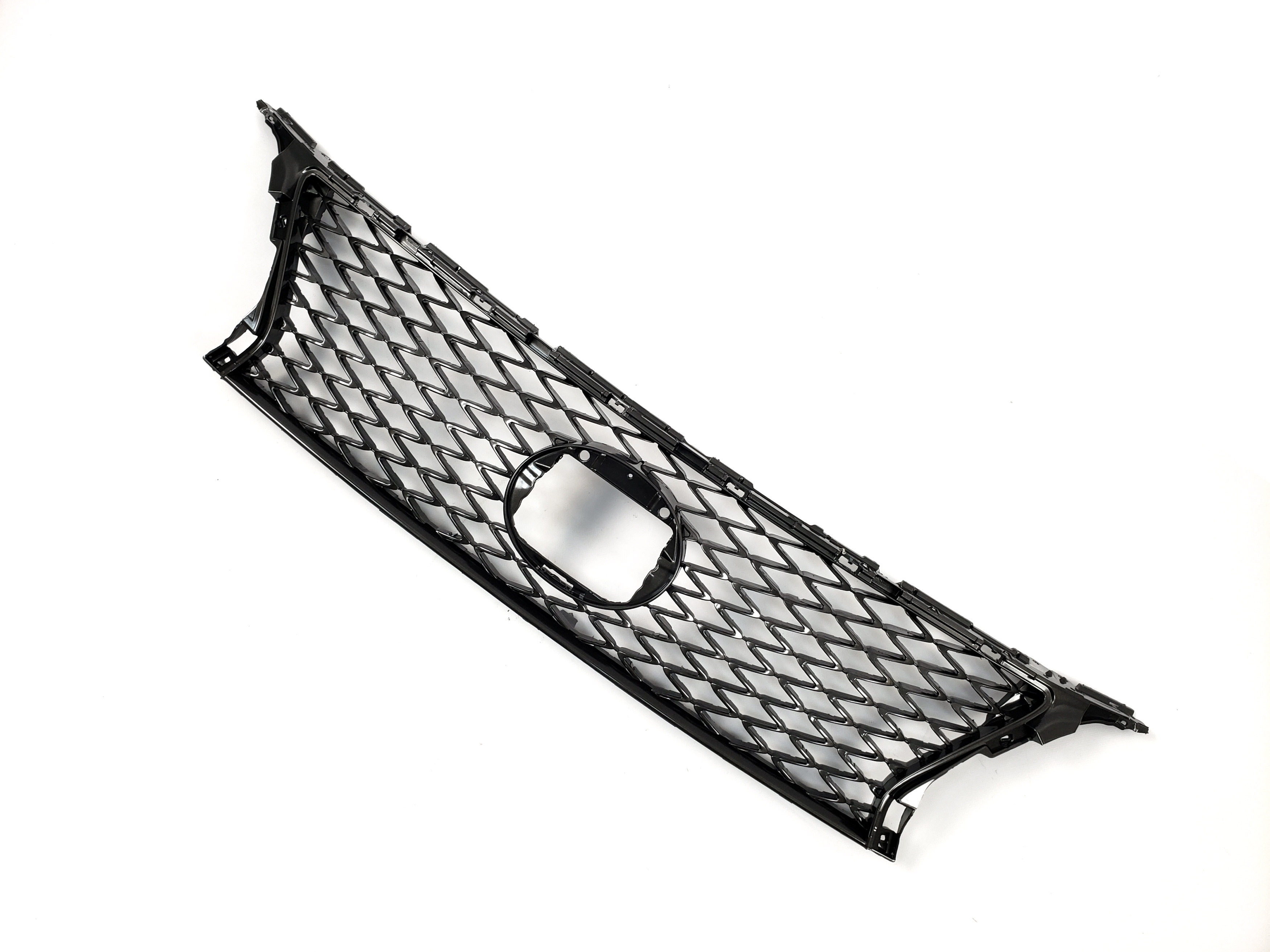 Решітка радіатора Silver (стиль F-Sport) на Lexus RX 2012-2015 року 3