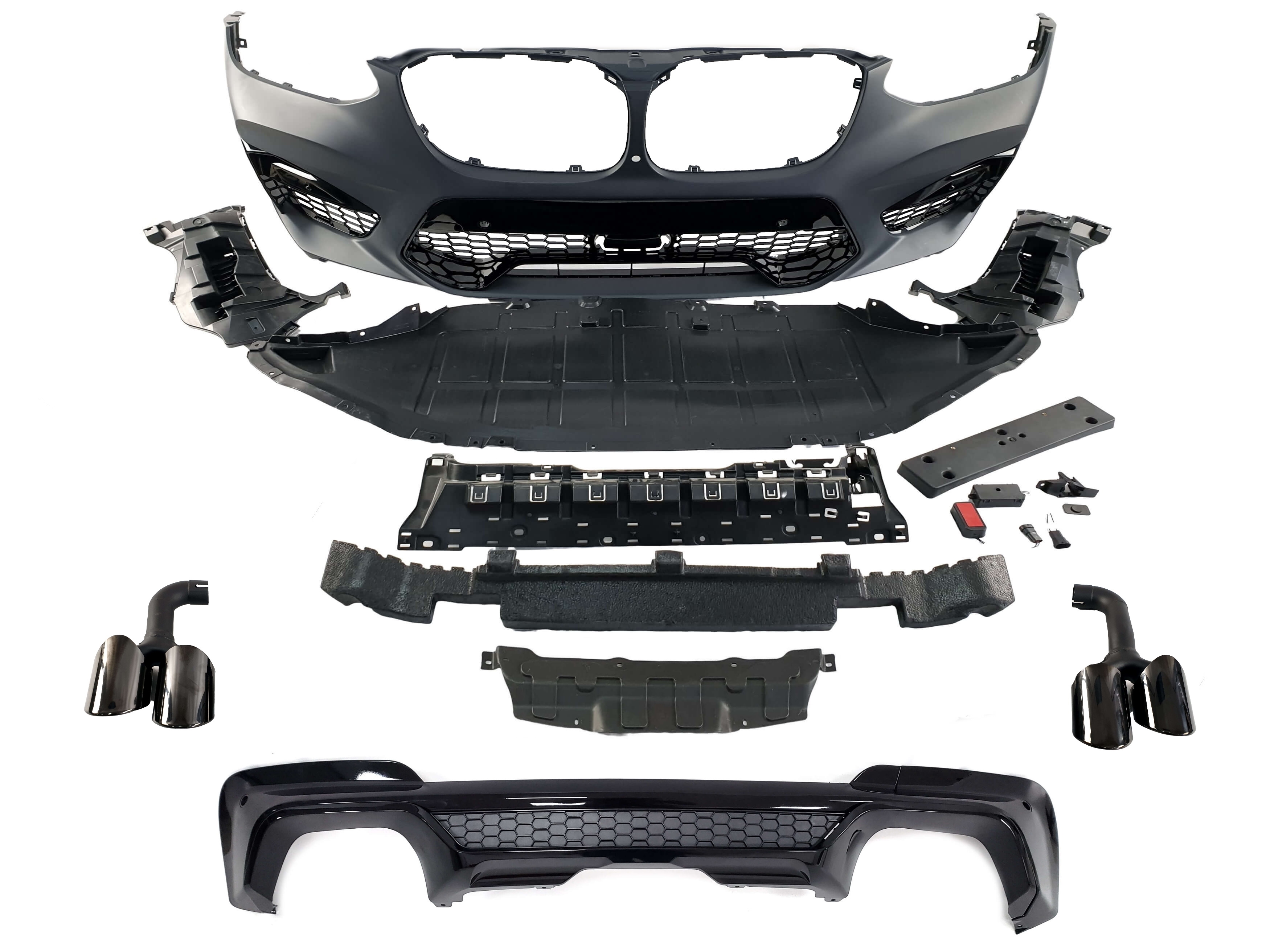 Комплект обвісів (стиль X3M F97) Body Kit на BMW X3 G01 2018-2022 року