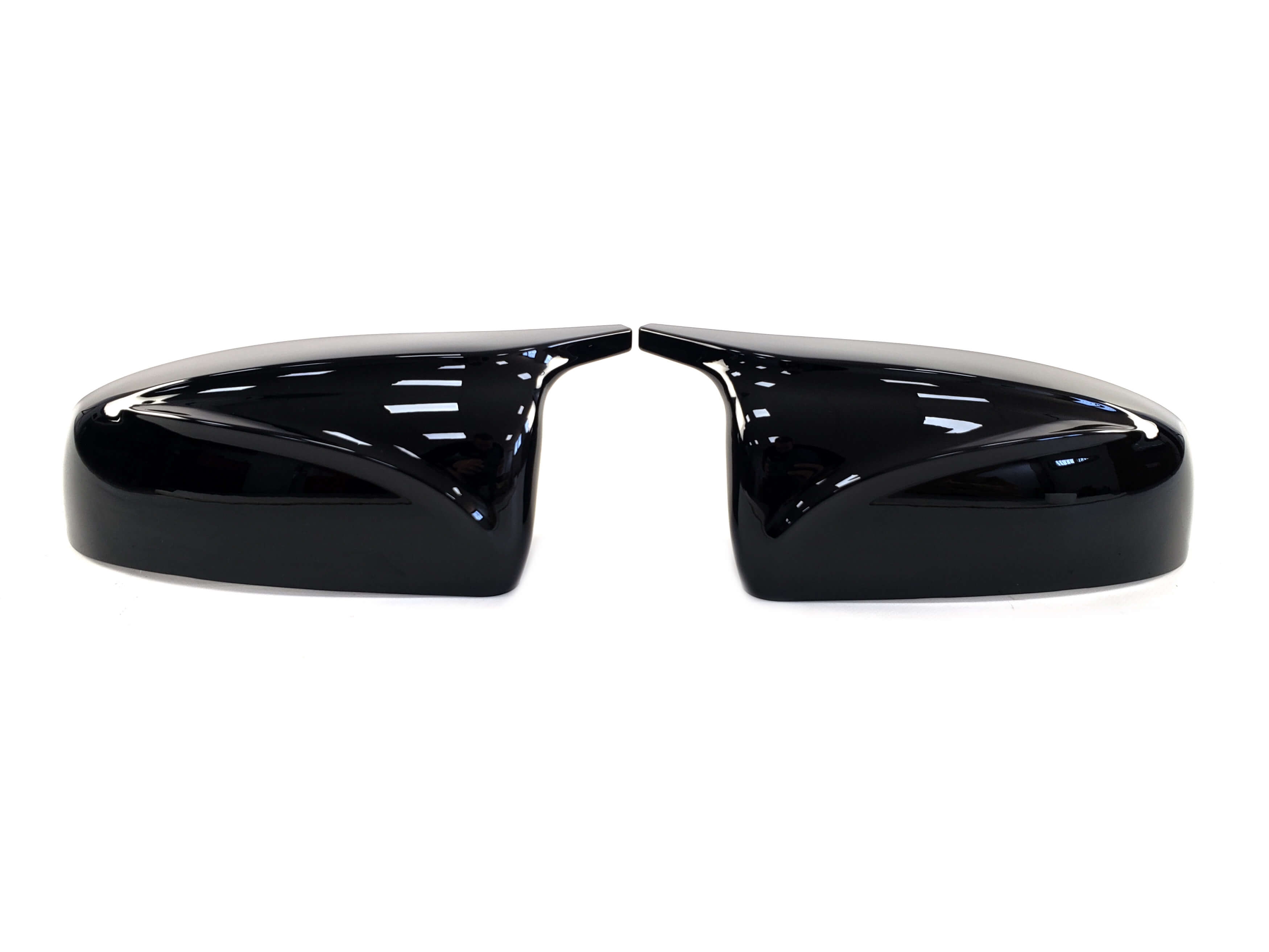 Накладки на дзеркала Чорний глянець (M - Look) на BMW X5 E70 2010-2013 року
