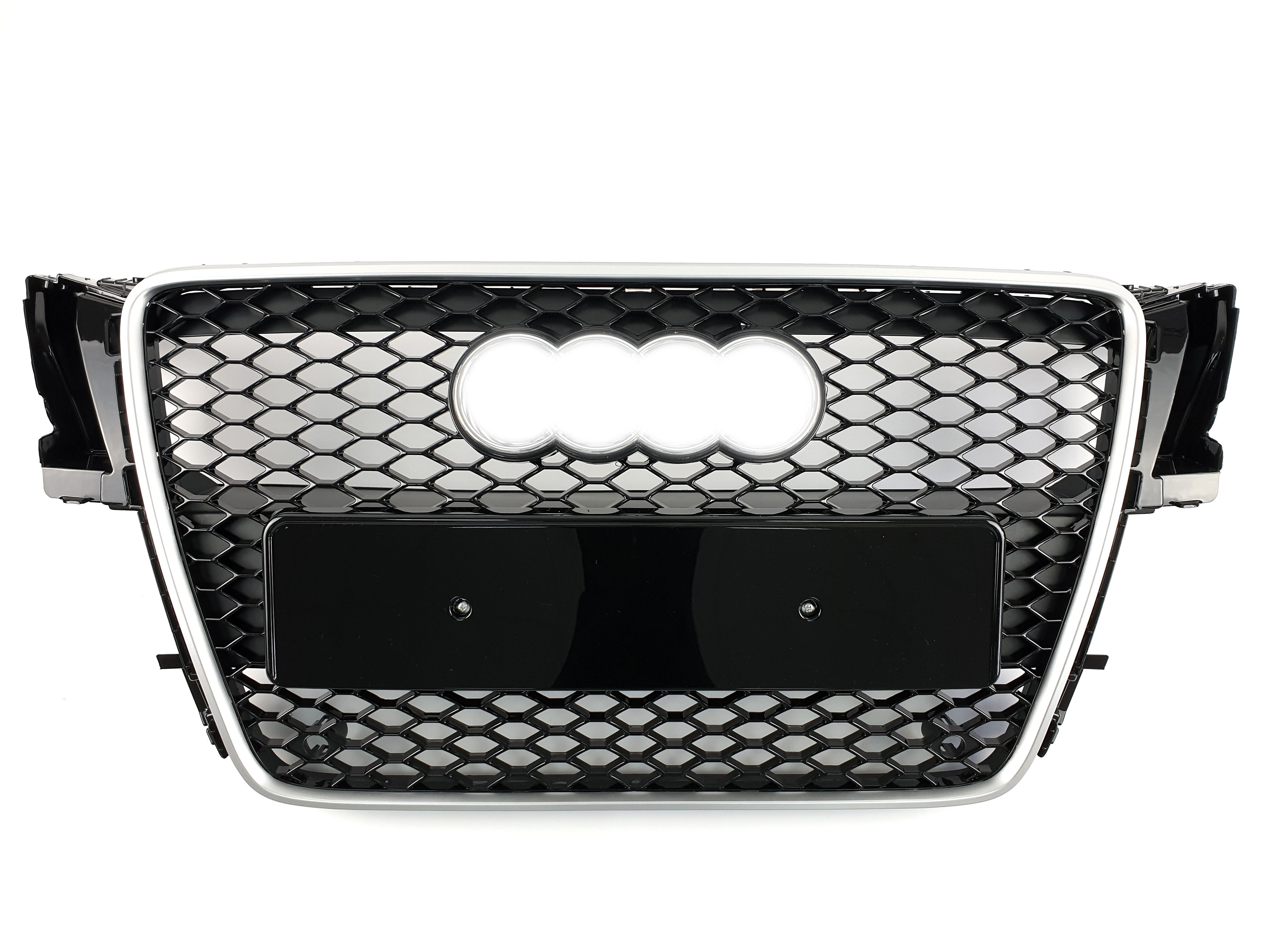 Решітка радіатора Black Silver (в стилі RS5) на Audi A5 8T 2007-2011 року