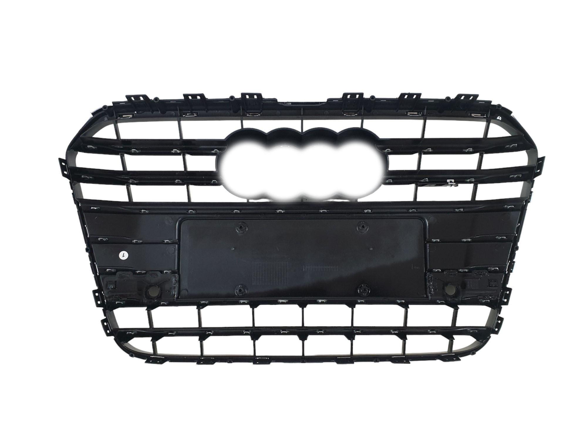 Решітка радіатора Chrome Black (в стилі S6) на Audi A6 C7 2011-2014 року 4