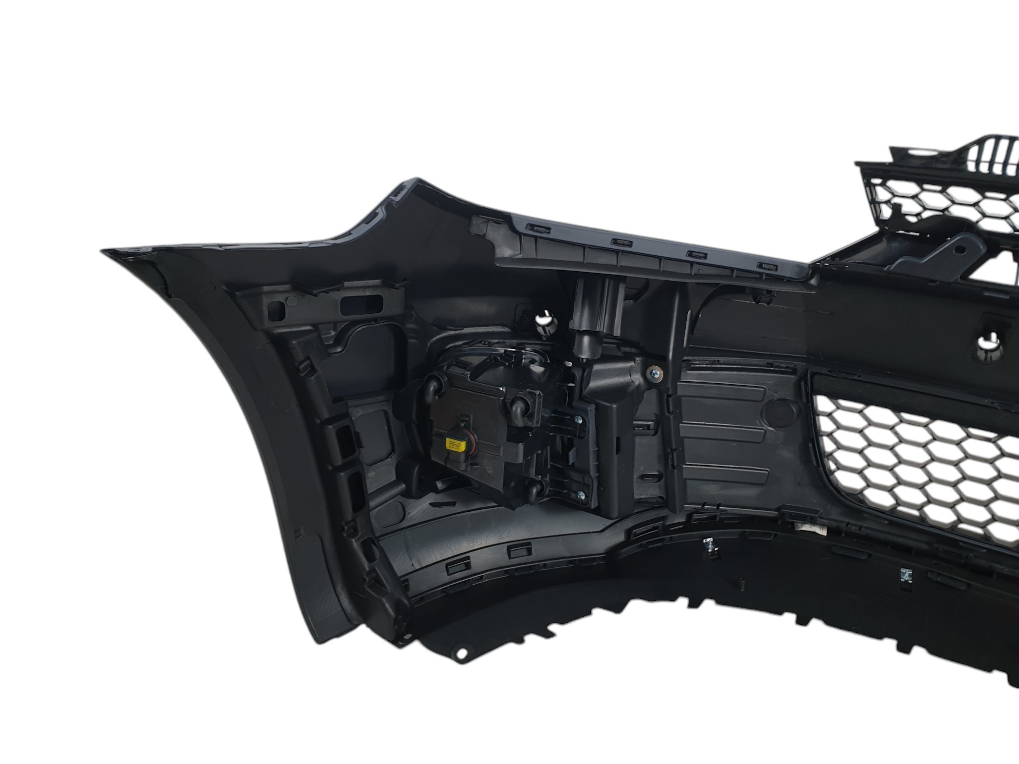 Передній бампер (стиль GTI) на Volkswagen Golf VI 2008-2012 року 4