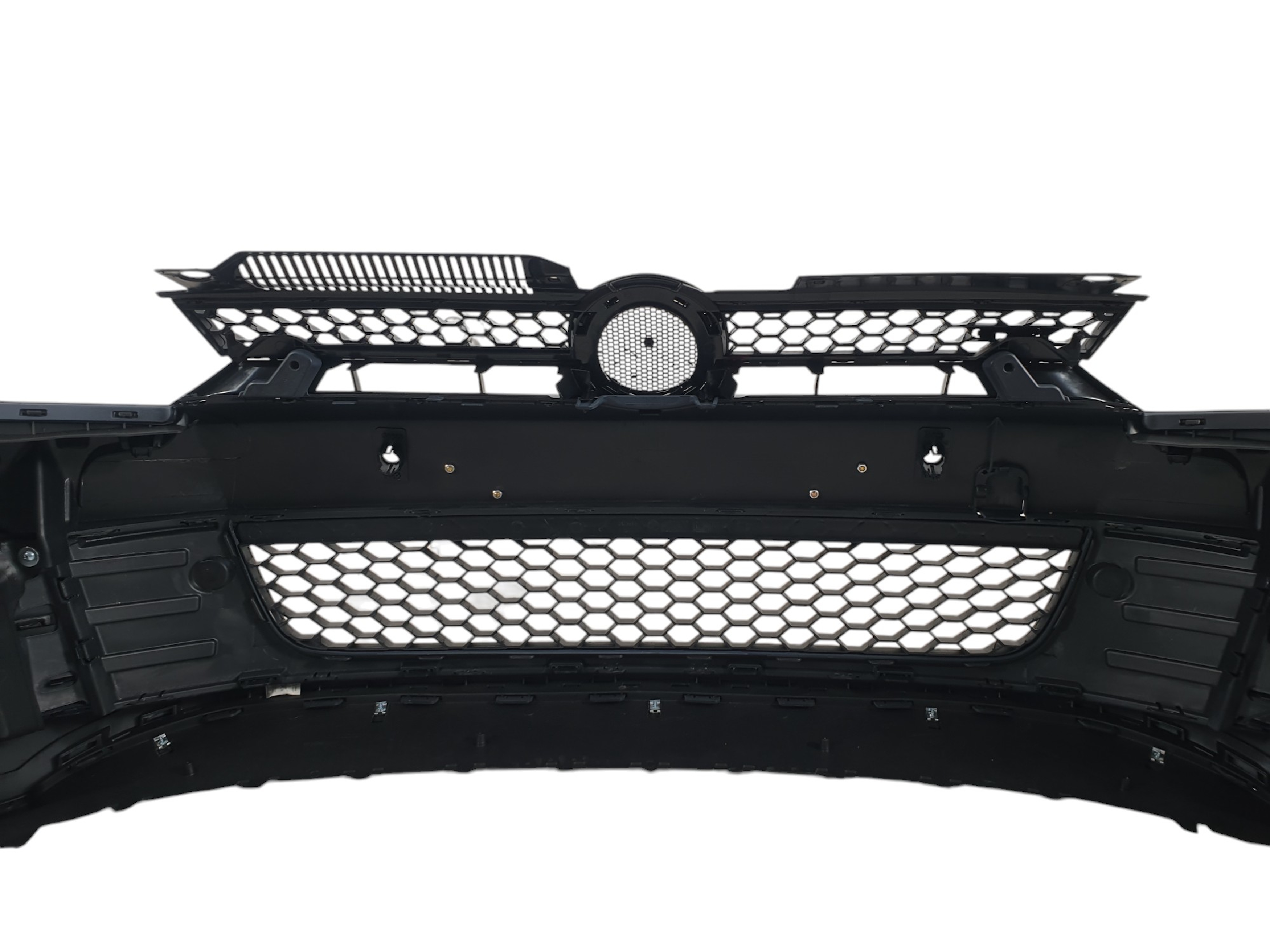 Передній бампер (стиль GTI) на Volkswagen Golf VI 2008-2012 року 5