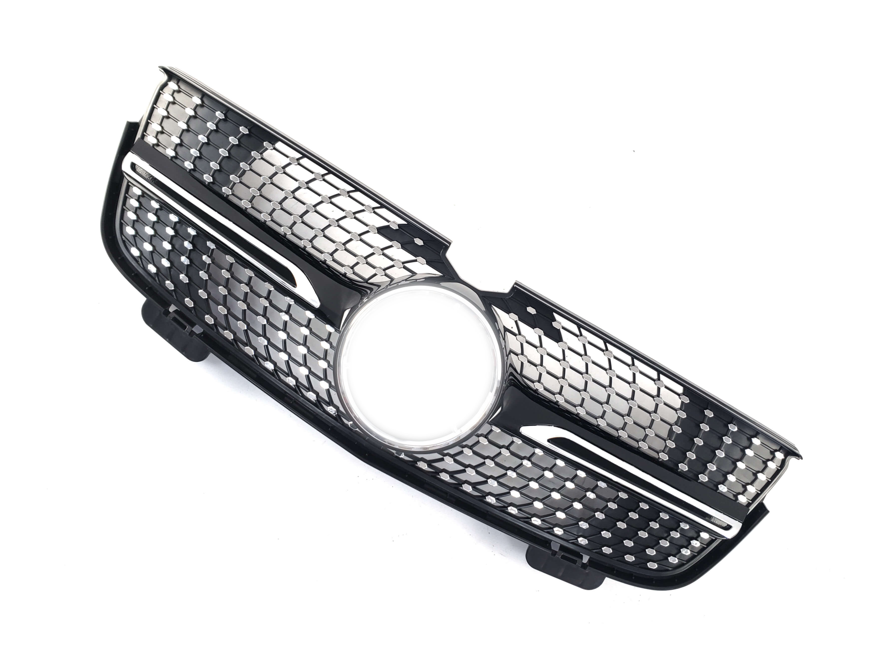 Решітка радіатора Black Diamond на Mercedes-Benz GL-Class X164 2006-2009 року 3
