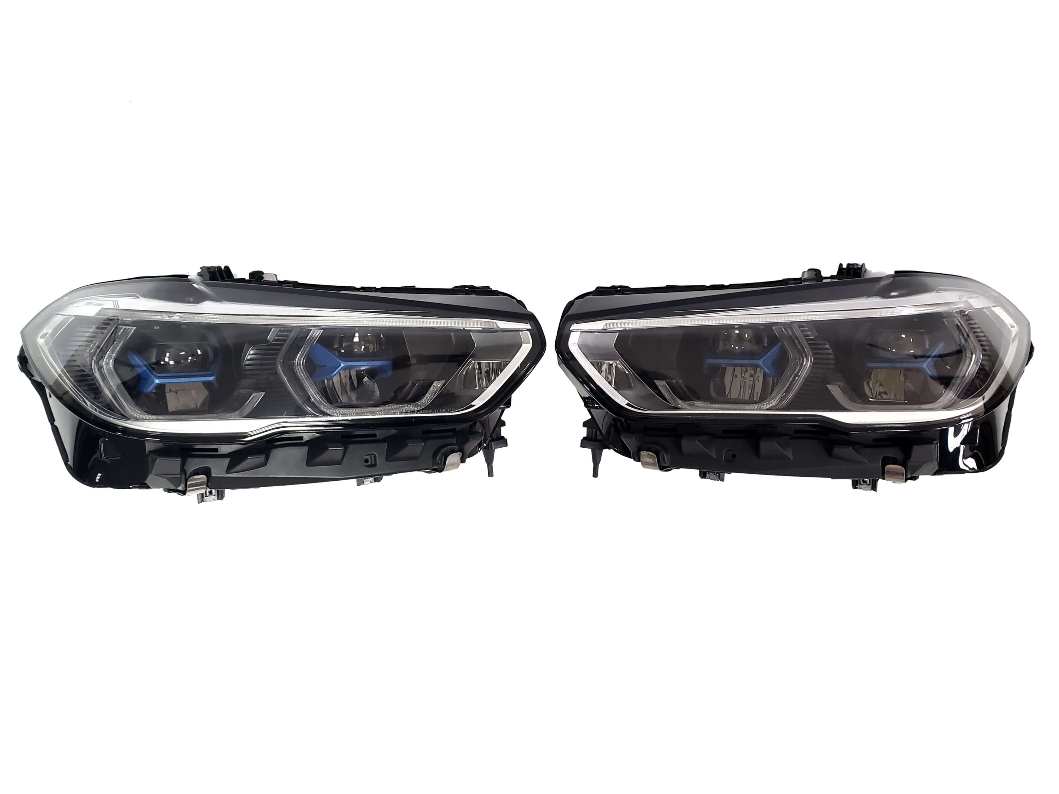 Передні фари Laser (оригінал комплектні) на BMW X5 G05 2018-2022 року