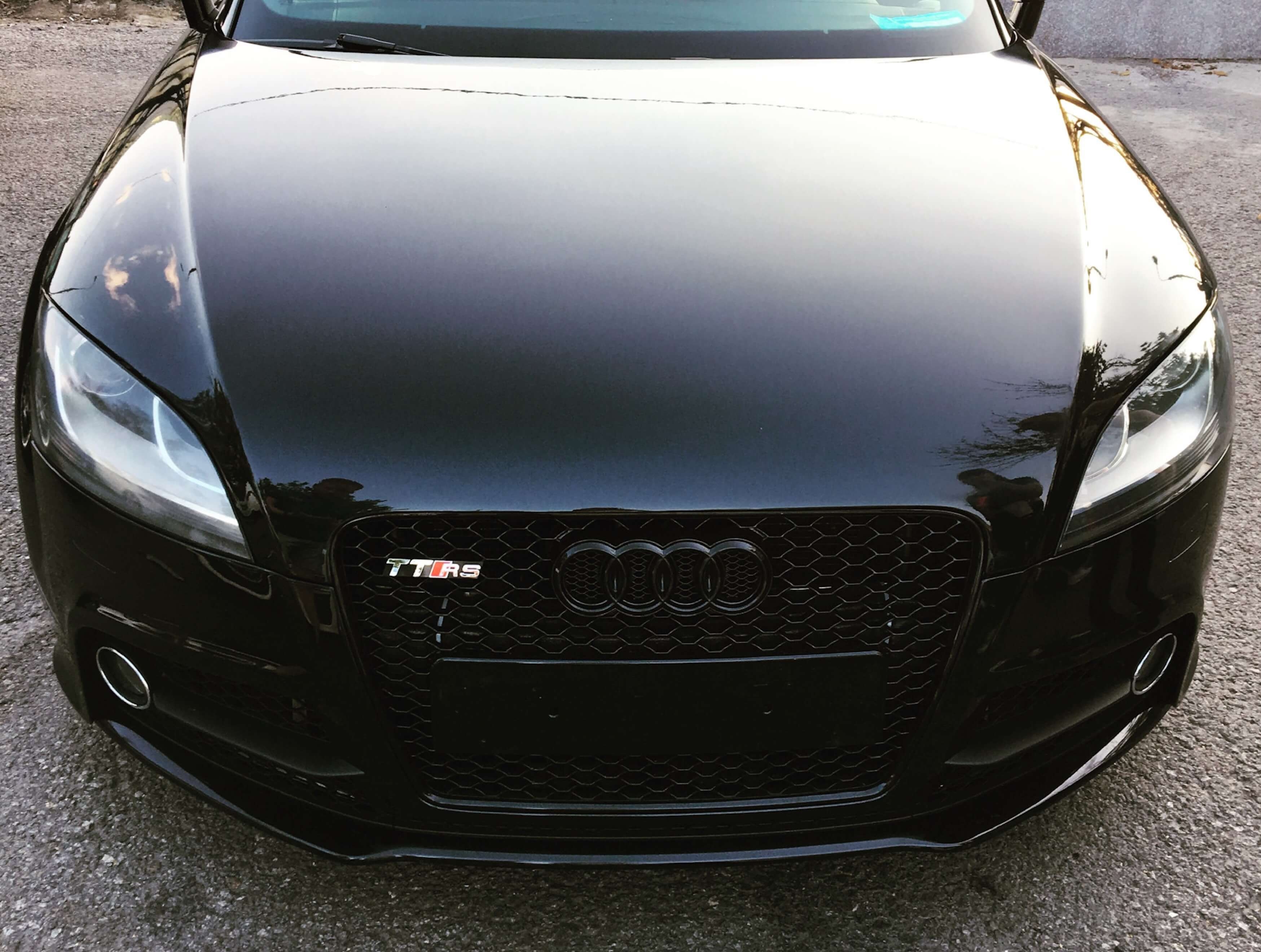 Решітка радіатора Full Black (в стилі TTRS) на Audi TT 8J 2010-2014 року 6