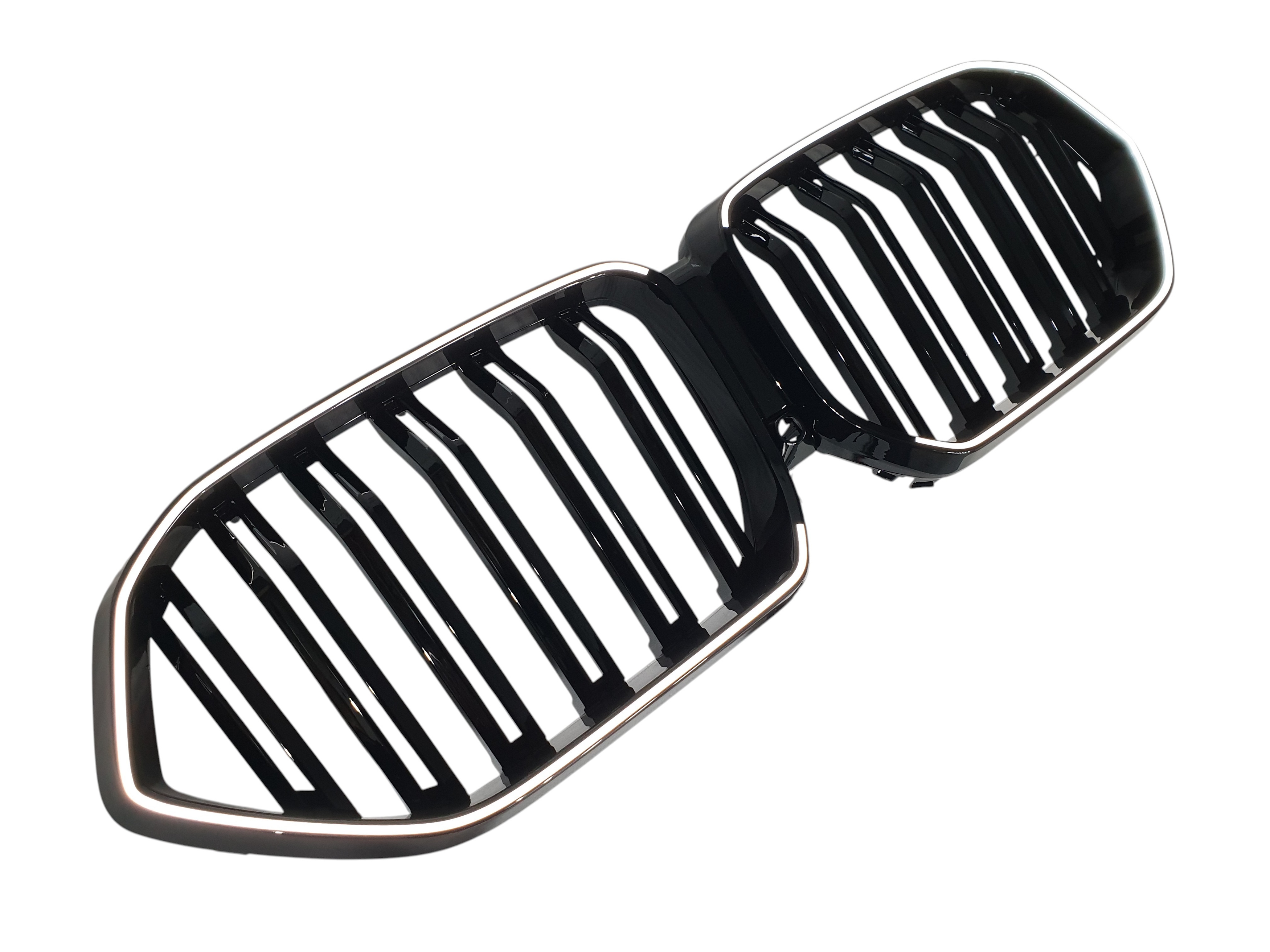 Ніздрі Чорний глянець LED (Iconic Glow) 2bar на BMW X6 G06 2019-2022 року 2